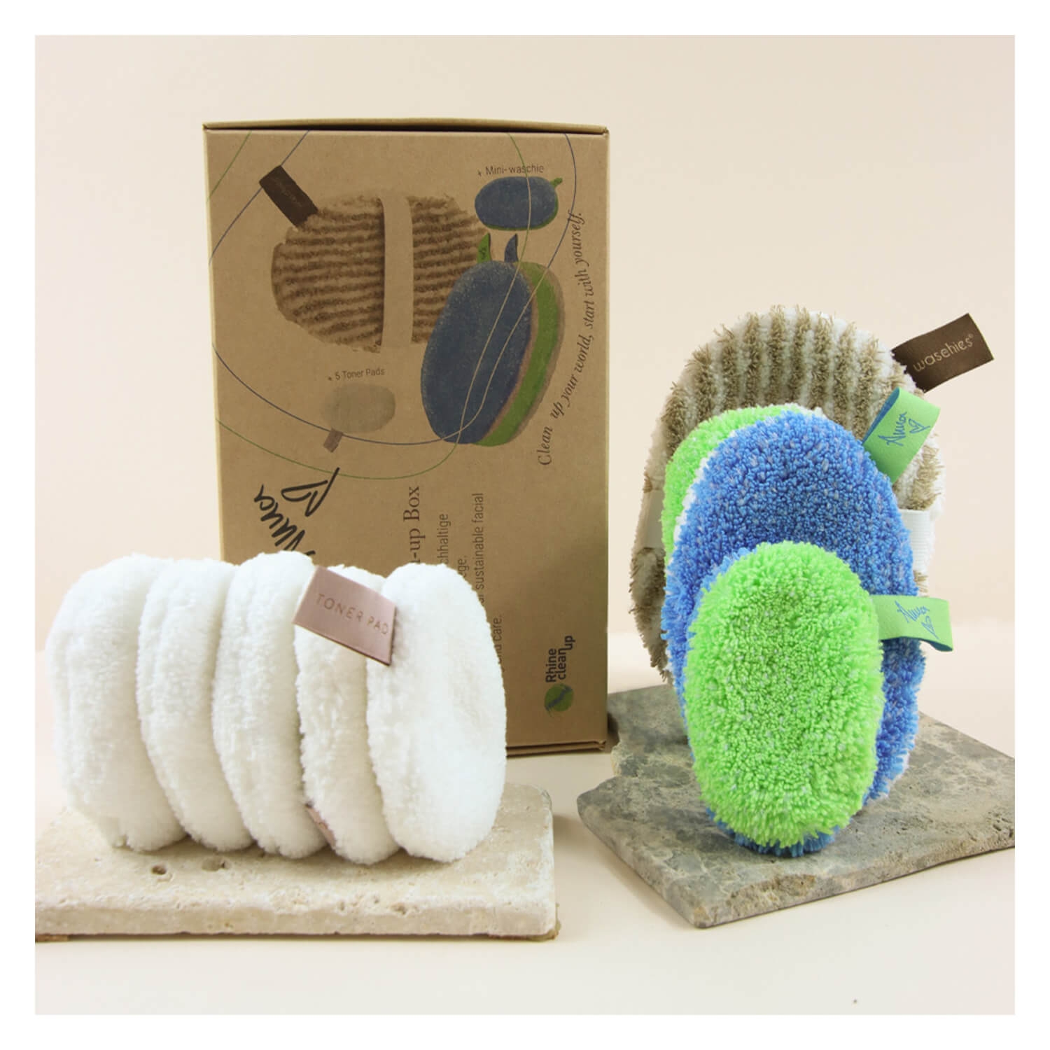 Product image from Waschies Faceline - Anna Loves Clean-Up Box