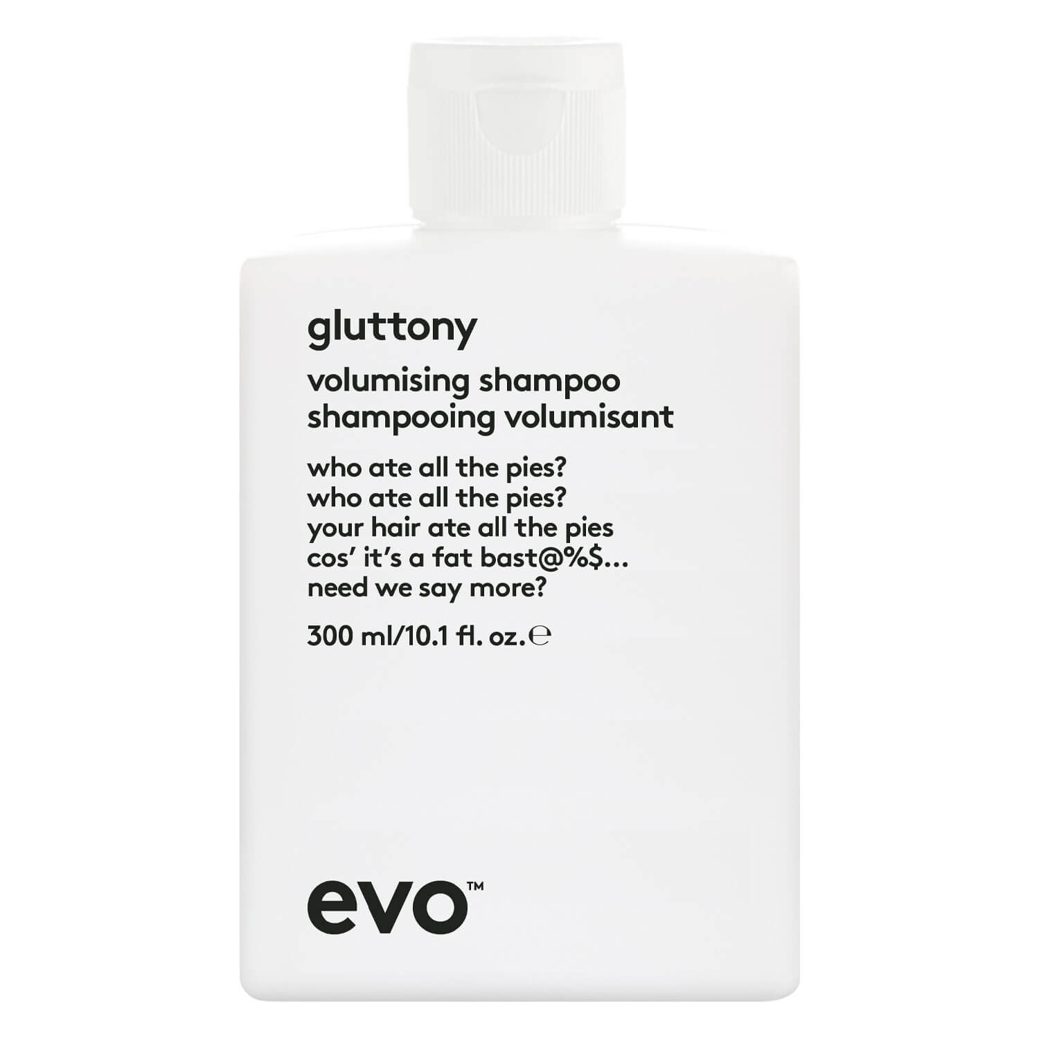 Product image from evo volume - gluttony volumising shampoo