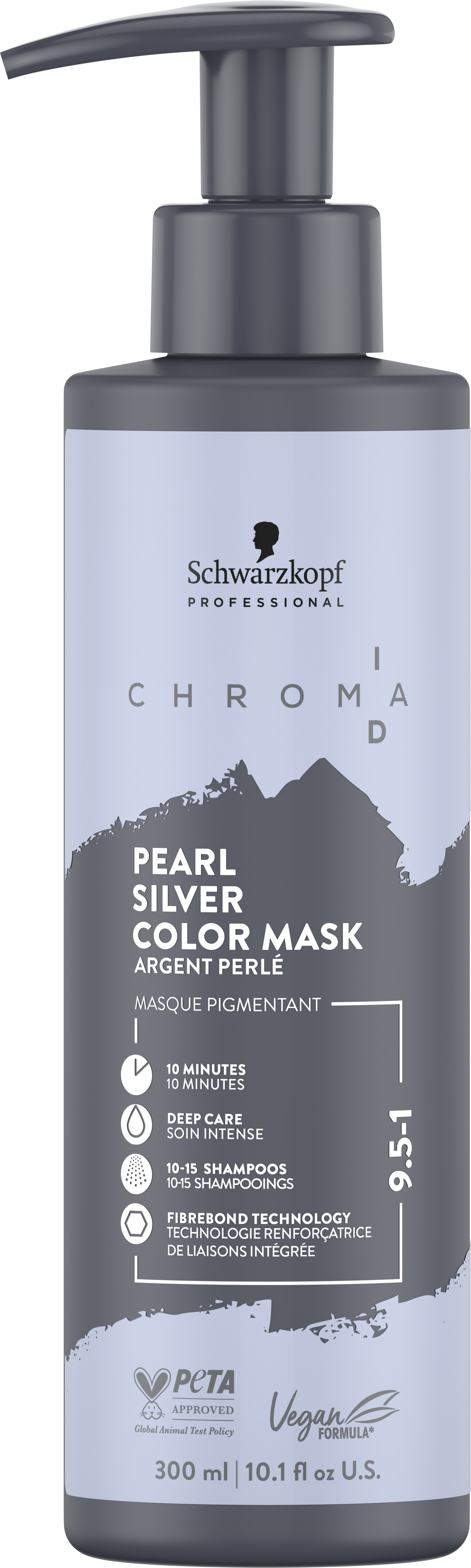 Product image from Chroma ID - Bonding Color Mask 9,5-1 Pearl Silver