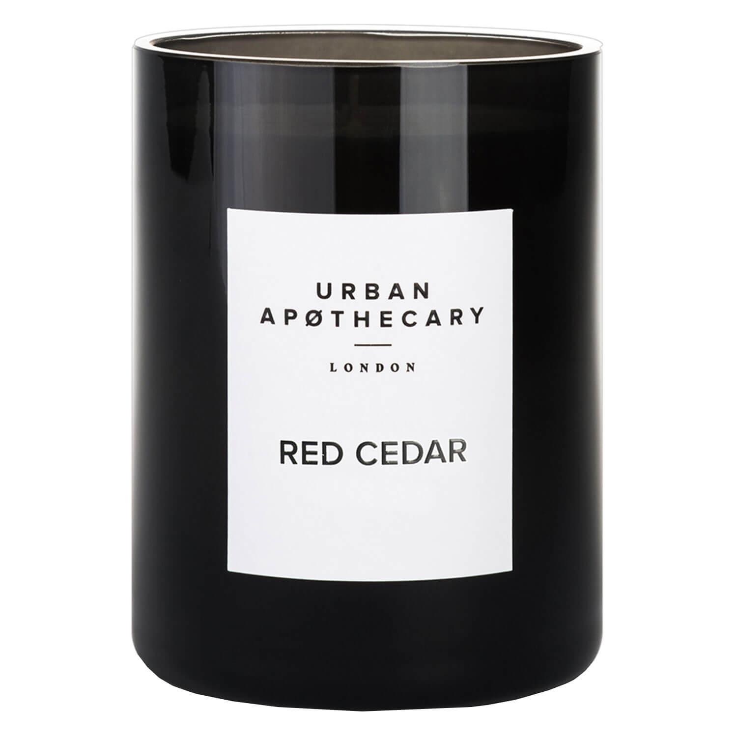 Urban Apothecary - Luxury Boxed Glass Candle Red Cedar