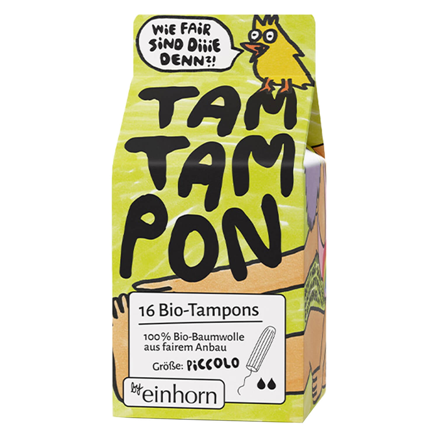 Product image from einhorn - Bio-TamTampon Piccolo