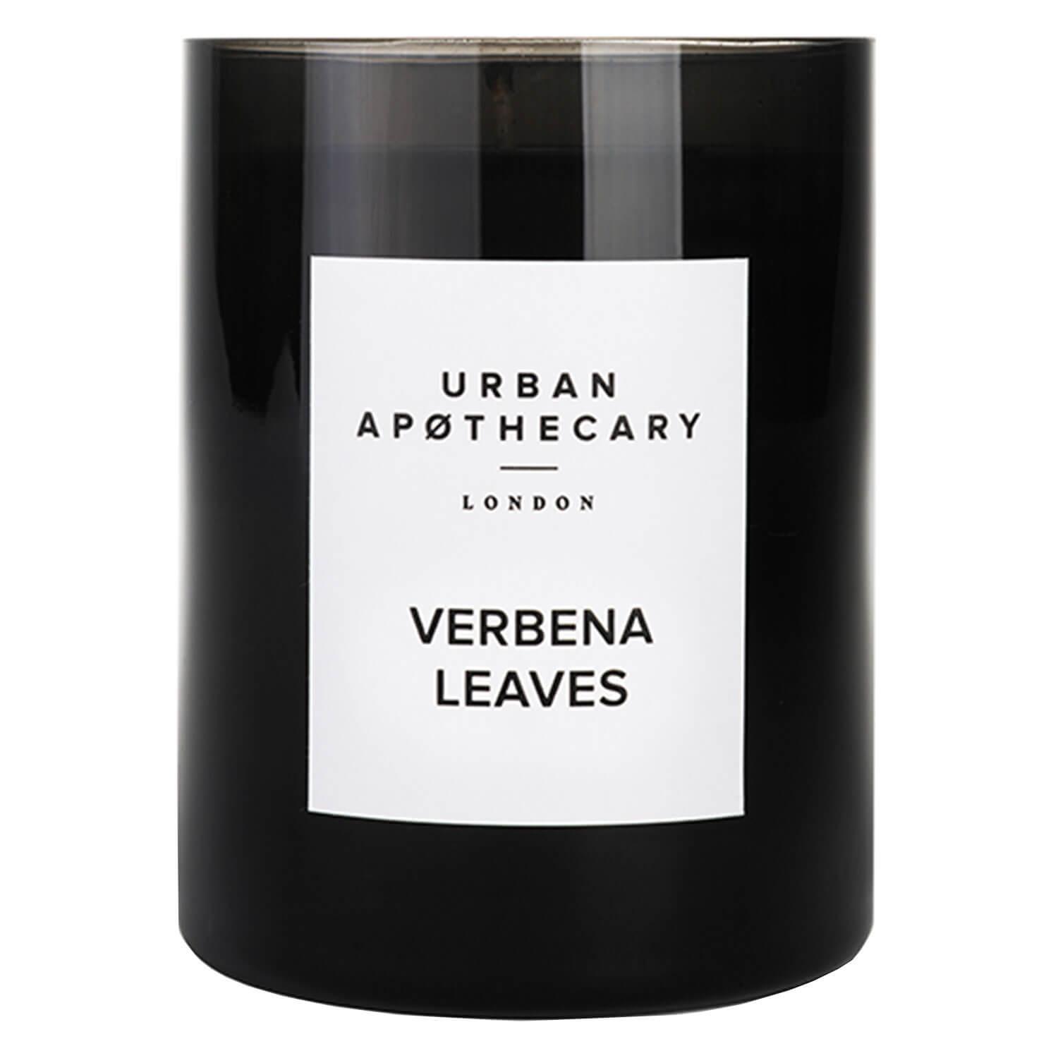 Urban Apothecary - Luxury Boxed Glass Candle Verbena Leaves
