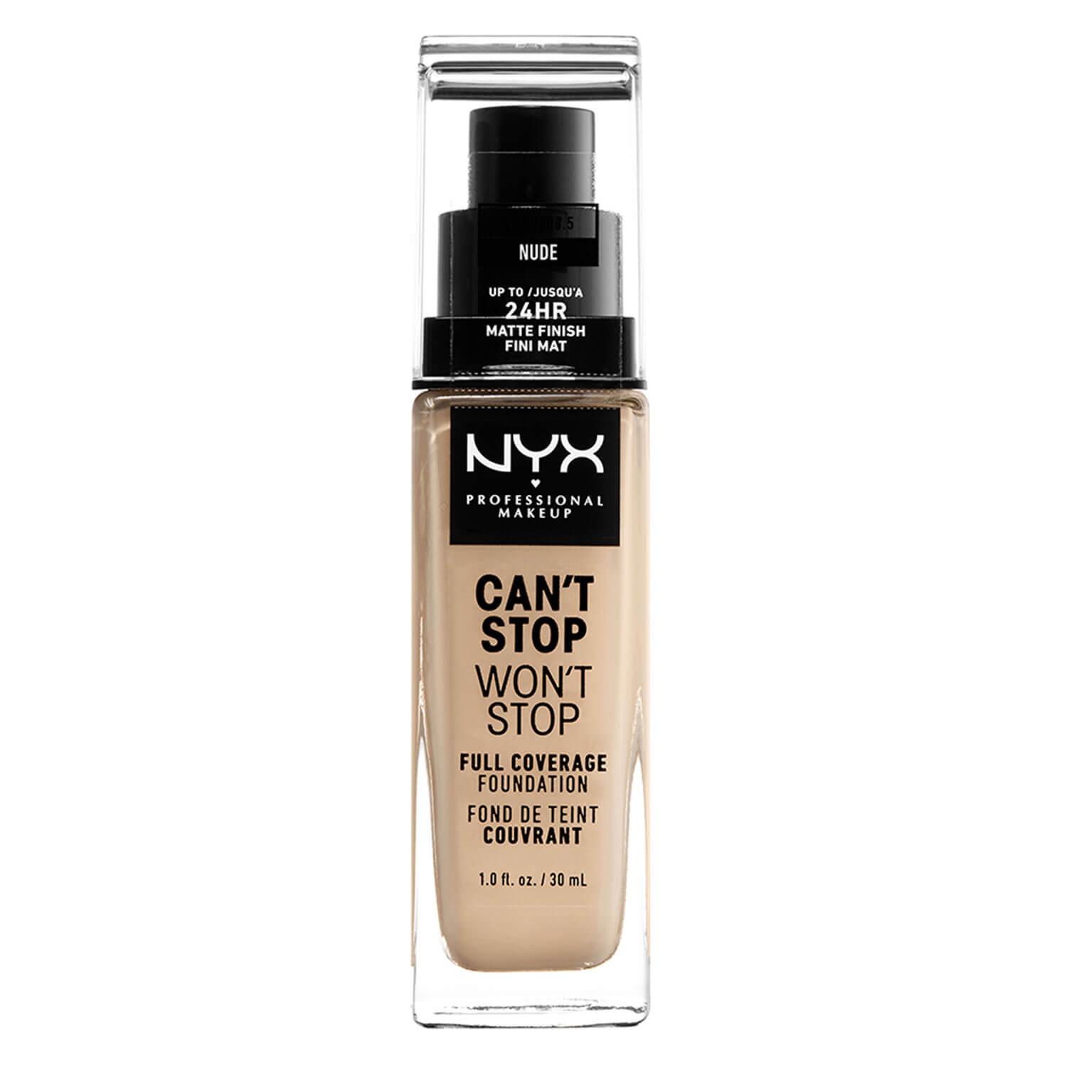 Can't Stop Won't Stop - Full Coverage Foundation Nude