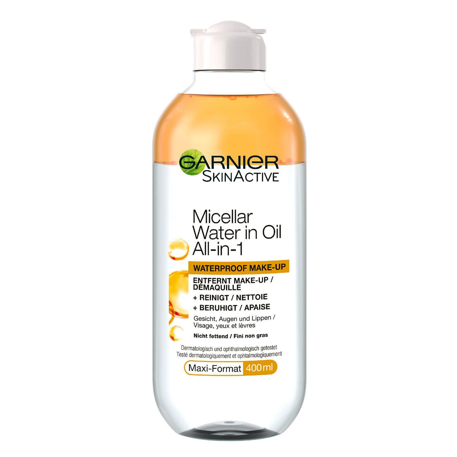Skinactive Face - Micellar Cleansing Water in Oil All-in-1 Waterproof