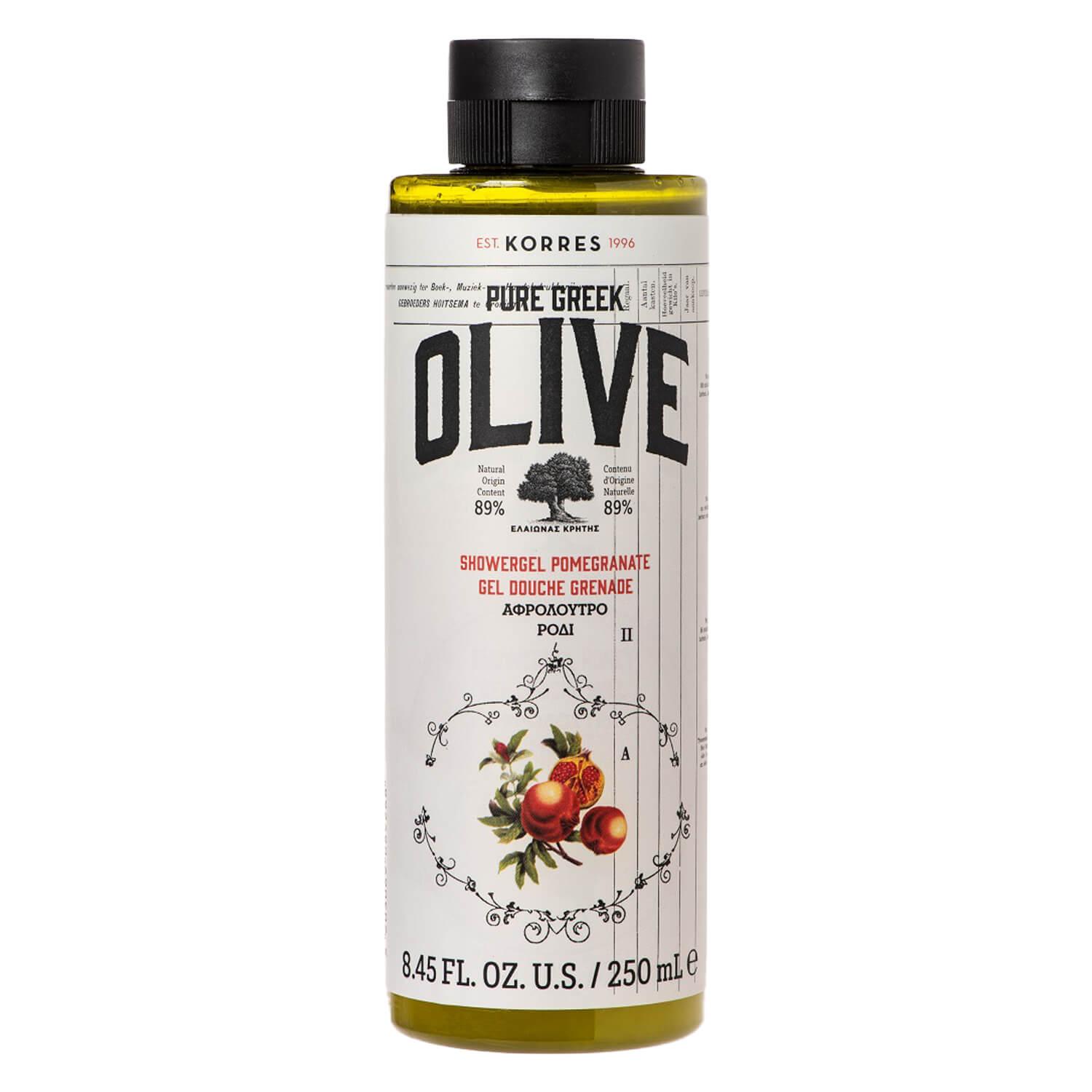 Korres Care - Pure Greek Olive Pomegranate Shower Gel