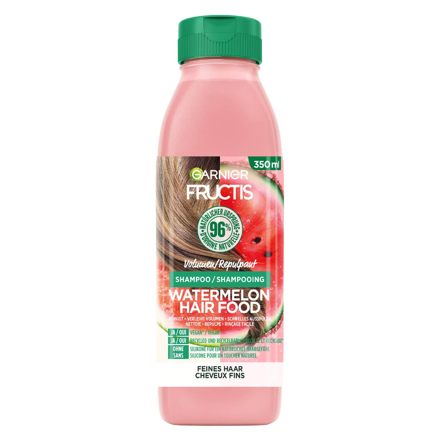 Fructis - Hair Food Watermelon Volume Shampoo