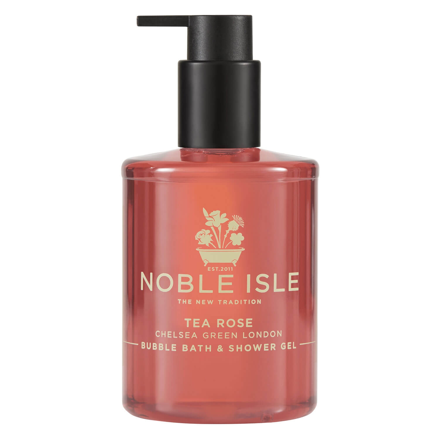 Produktbild von Noble Isle - Tea Rose Bubble Bath & Shower Gel