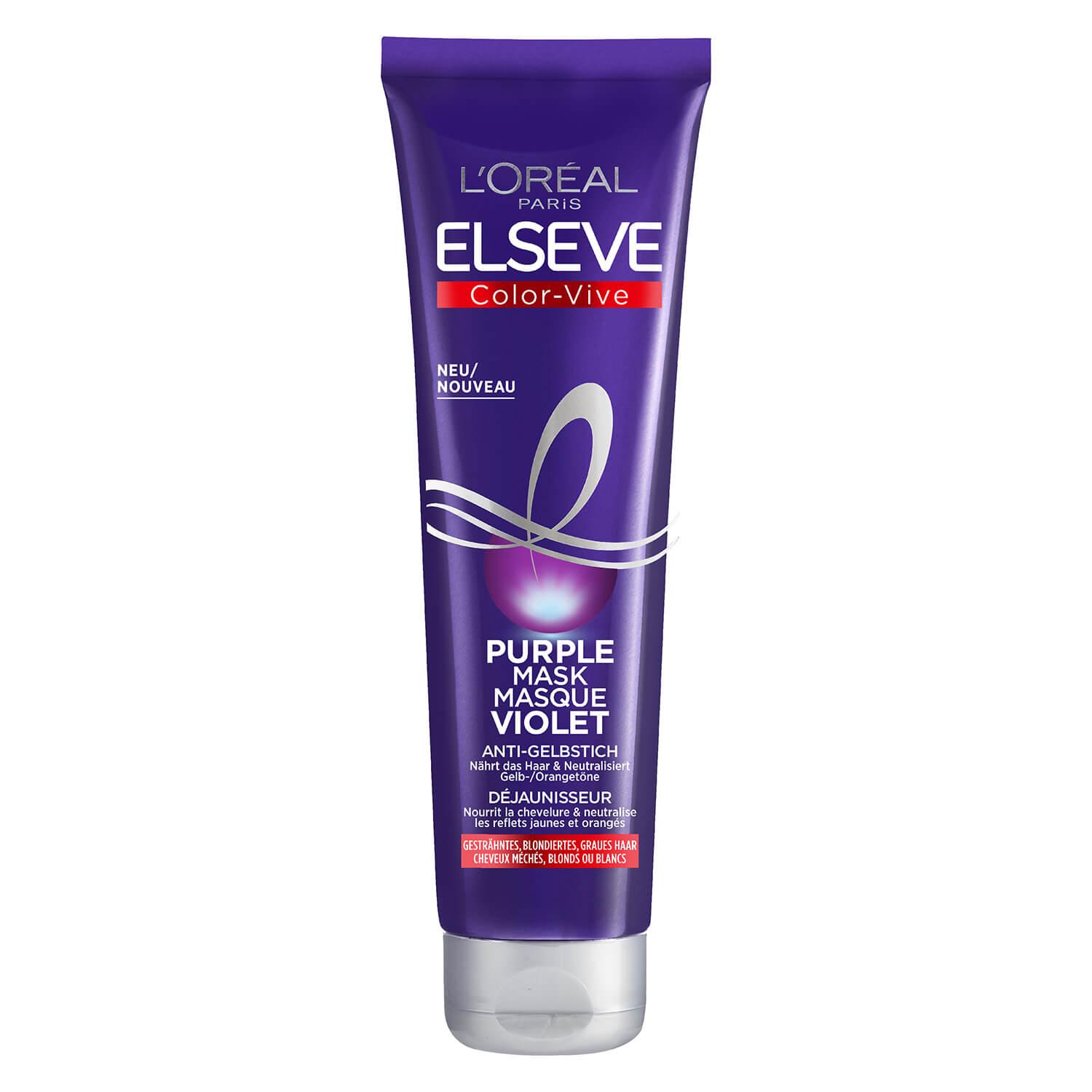 LOréal Elseve Haircare - Color-Vive Purple Mask Anti-Gelbstich