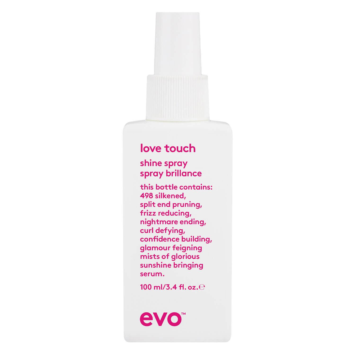 evo smooth - love touch shine spray