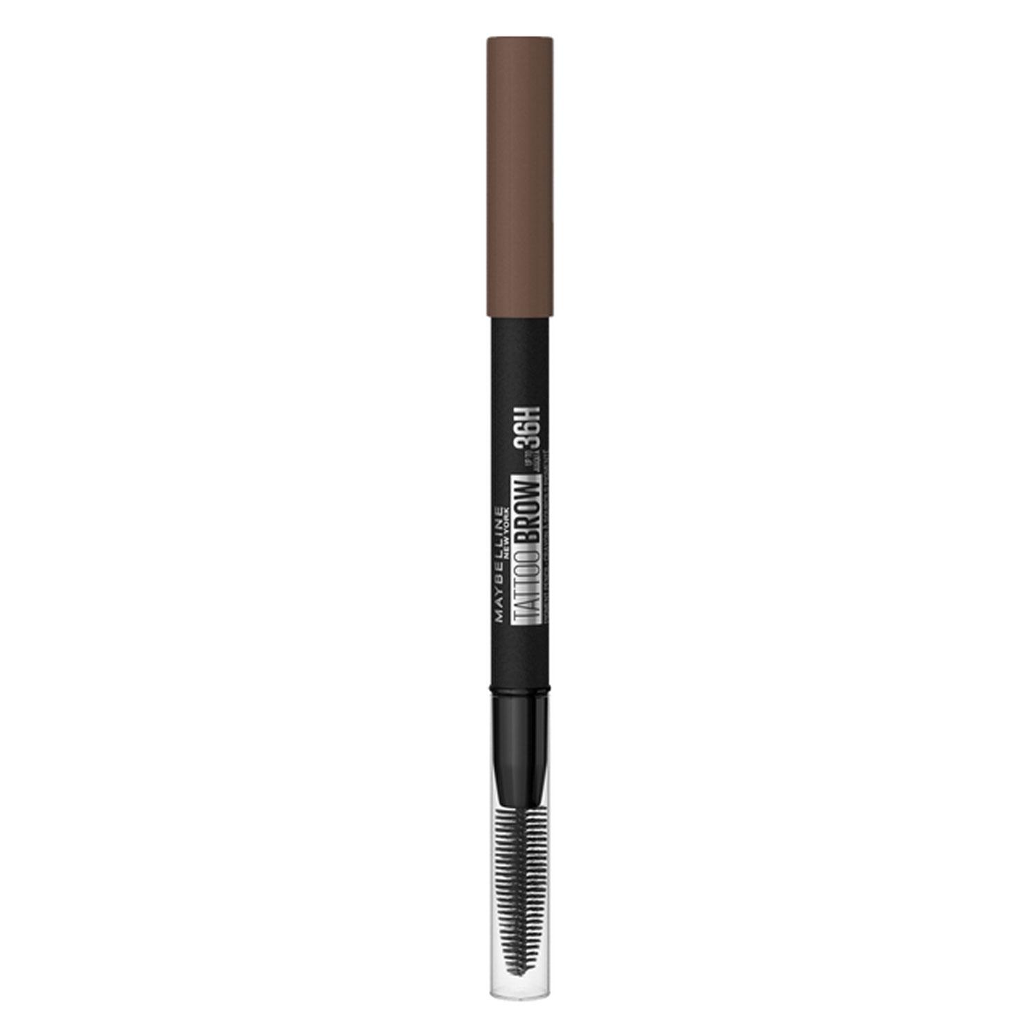 Maybelline NY Brows - Crayon à sourcils Tattoo Brow 36H 5 Medium Brown