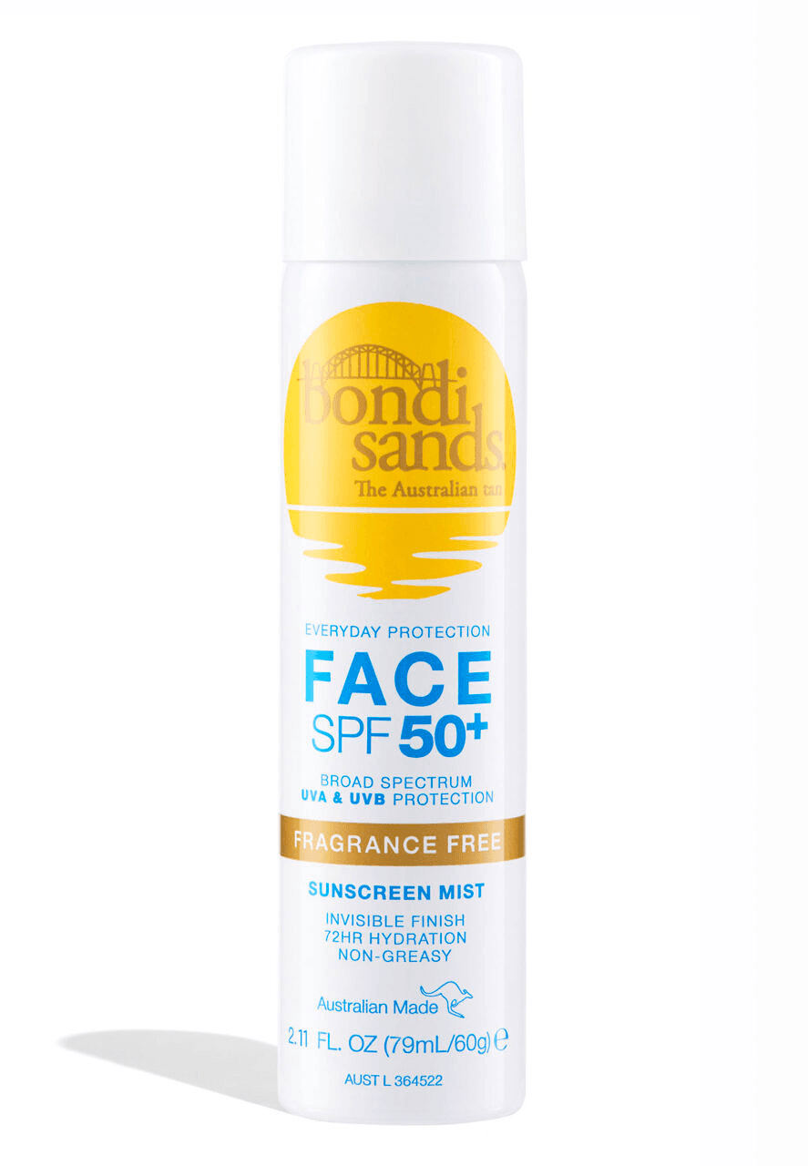 SPF50+ Fragrance Free - Bondi Sands SPF 50+ Fragrance Free Face Mist