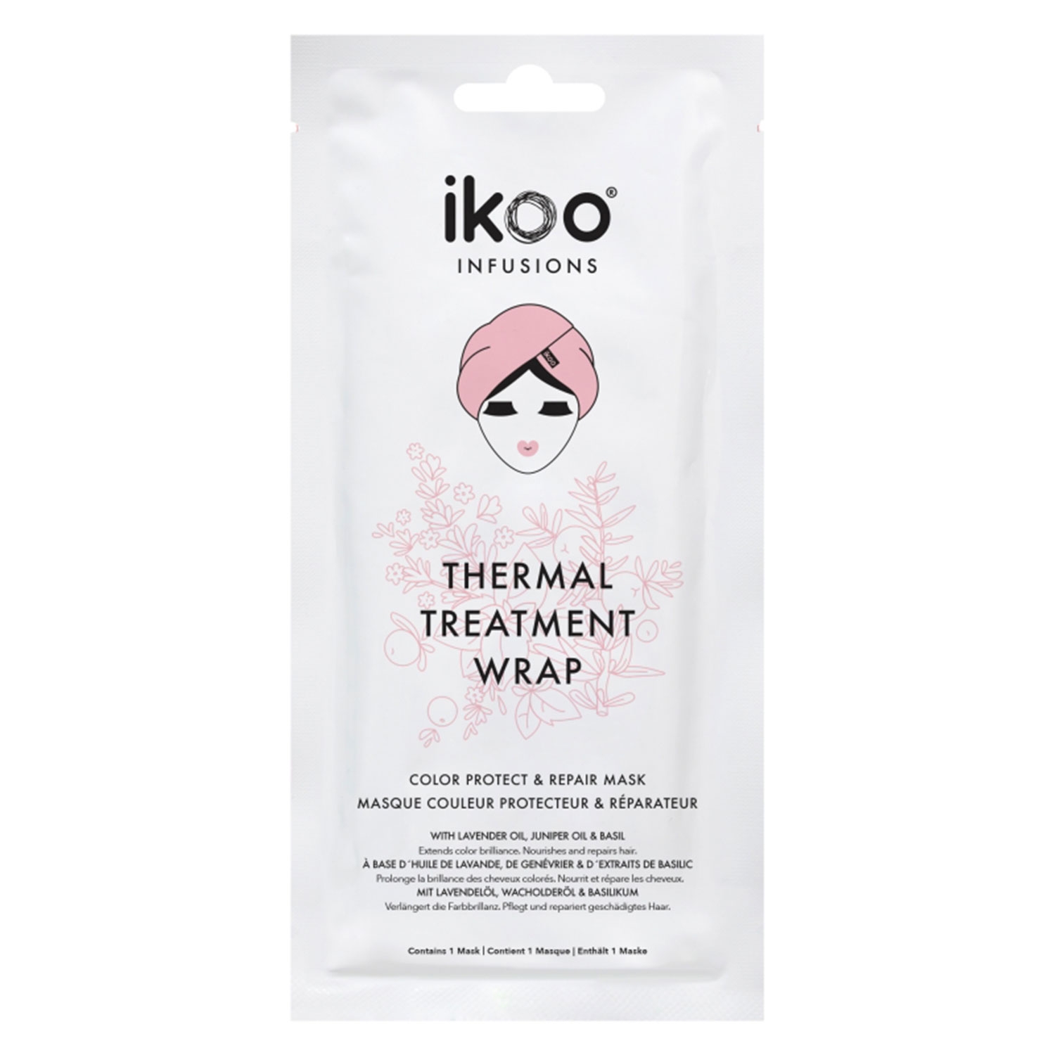 Produktbild von ikoo infusions - Color Protect & Repair Thermal Treatment Wrap