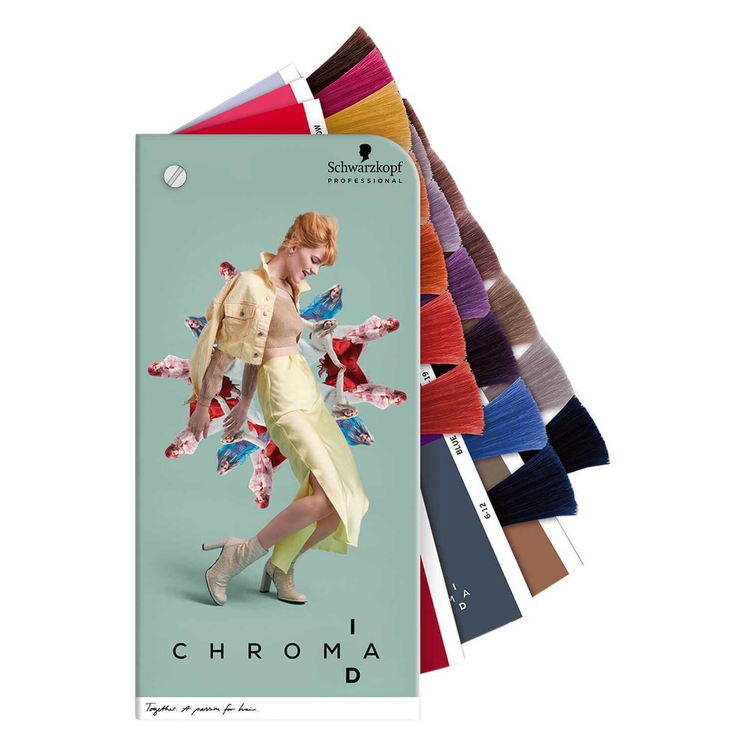 Salon Tools - carte couleurs Chroma ID version compacte