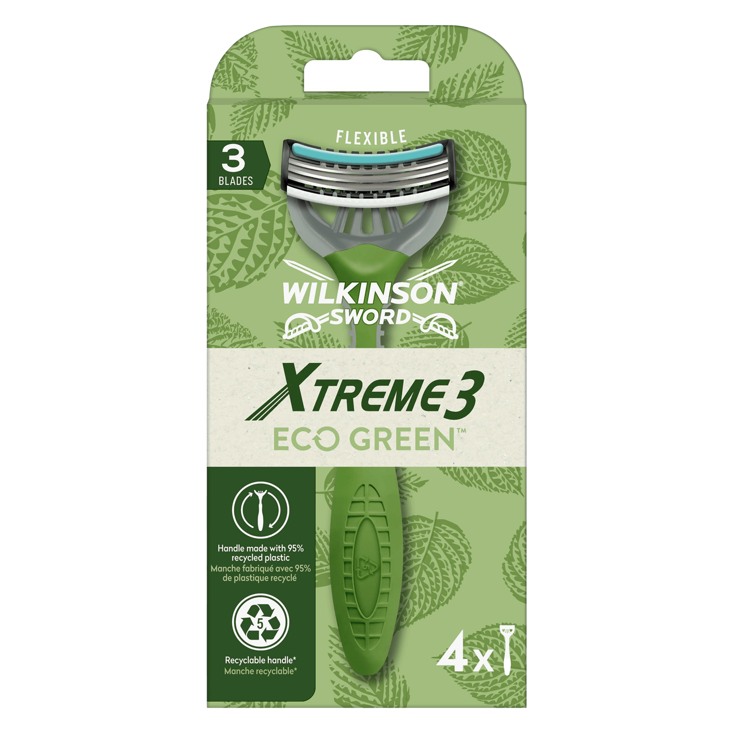 Produktbild von Xtreme - Einwegrasierer Eco Green