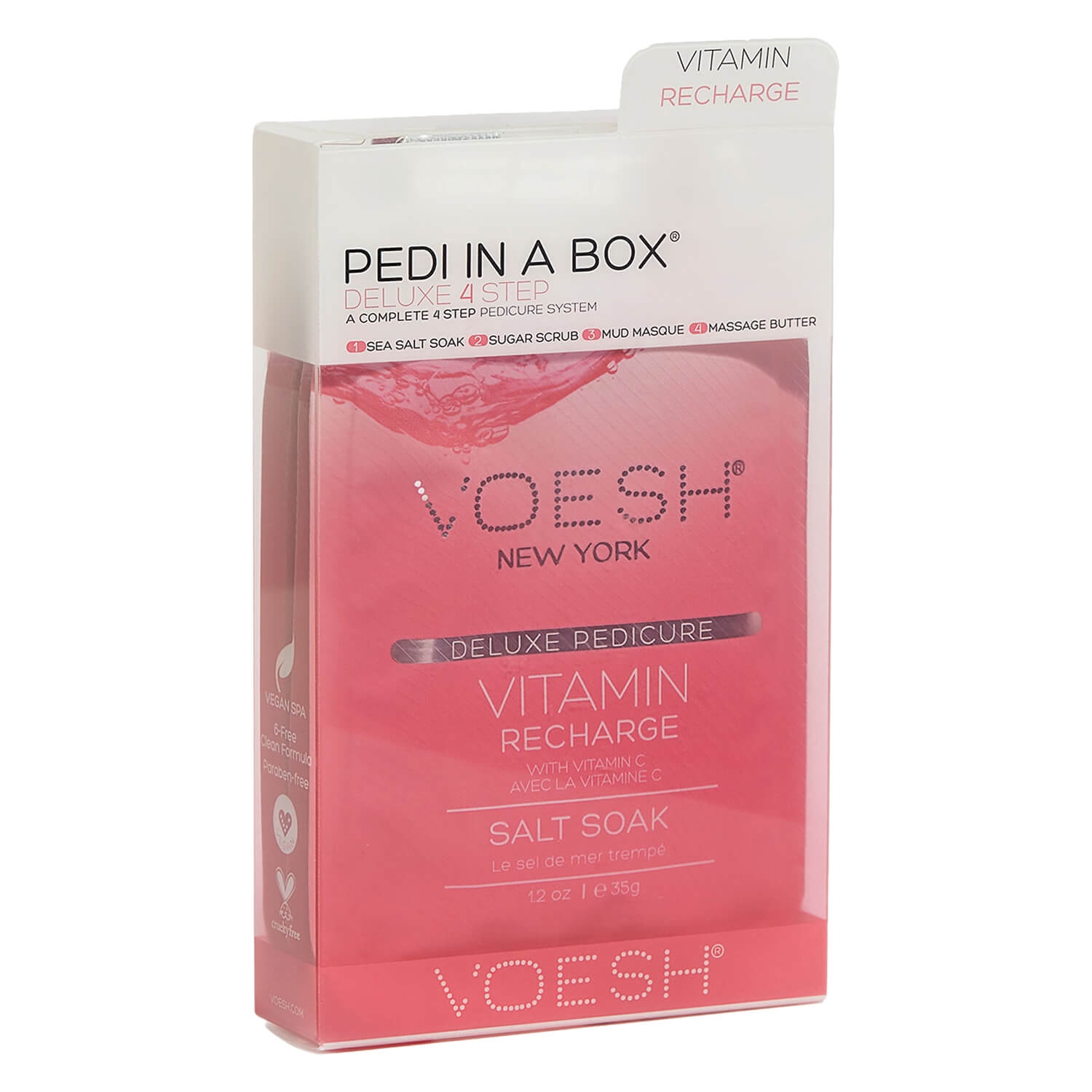 Produktbild von VOESH New York - Pedi In A Box 4 Step Vitamin Recharge