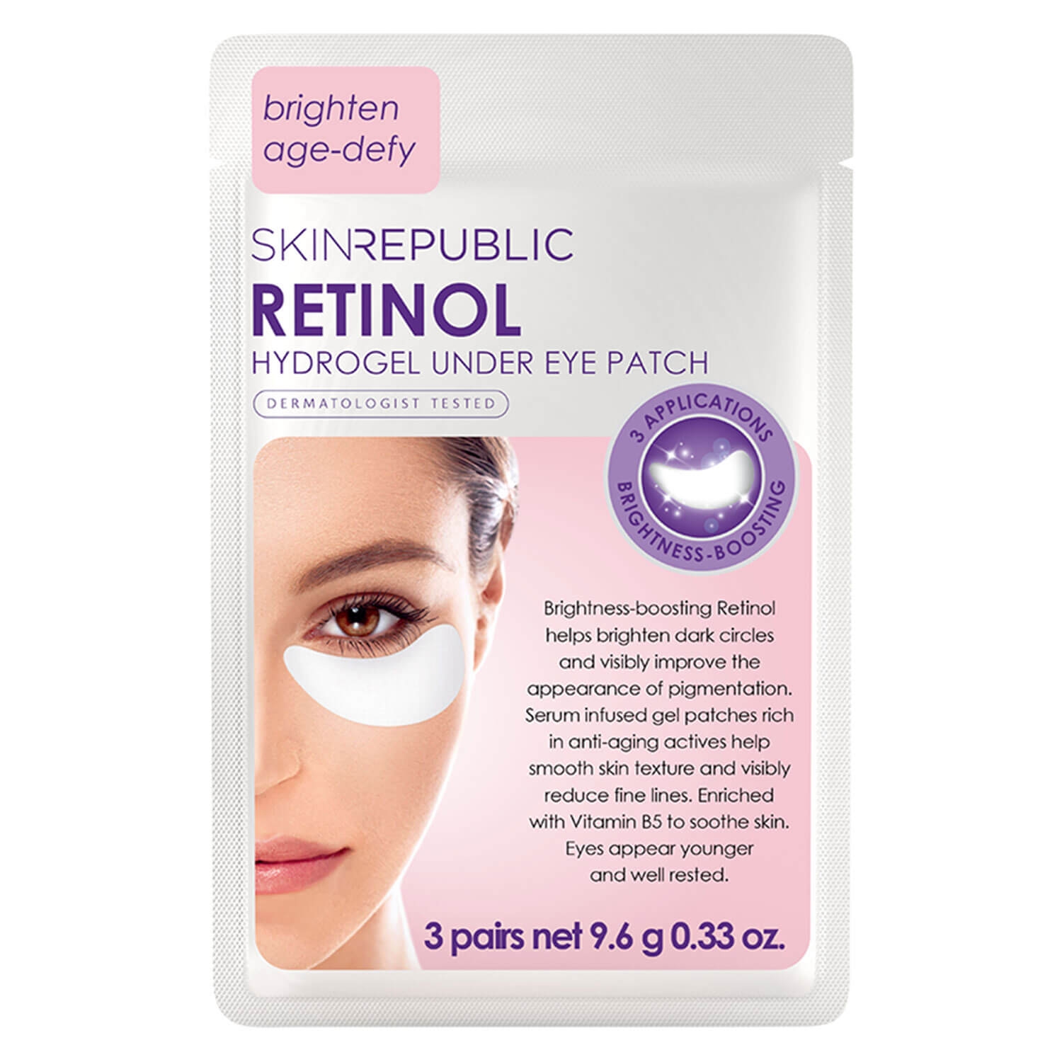 Produktbild von Skin Republic - Retinol Hydrogel Under Eye Patch