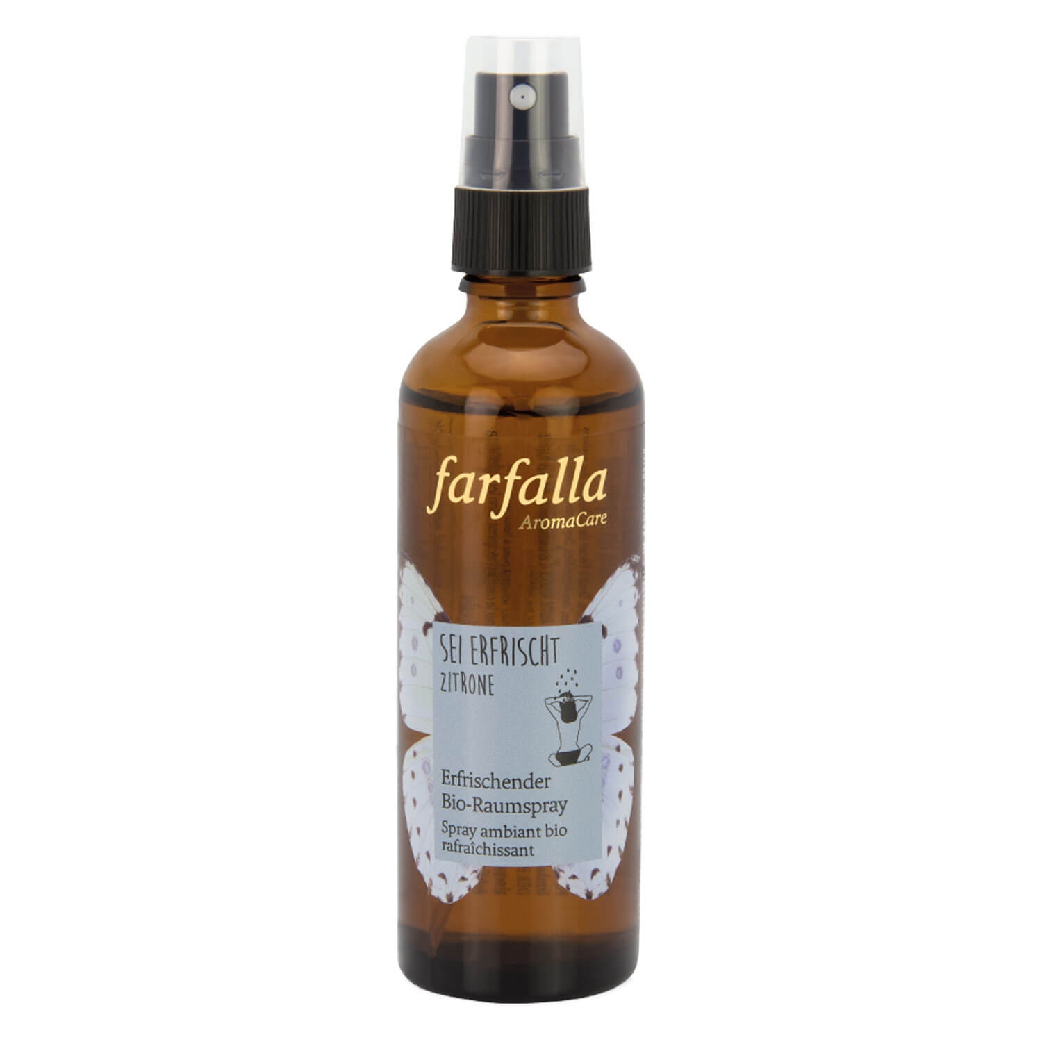 Product image from Farfalla Sei erfrischt - Zitrone Erfrischender Bio-Raumspray