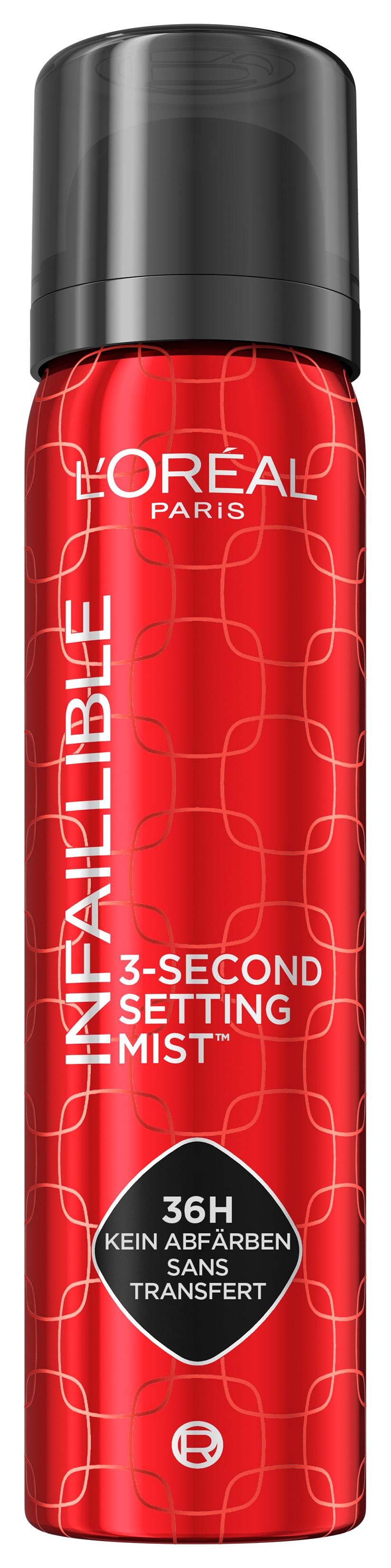 LOréal Infaillible - Spray fixant Infaillible: brume fixatrice 3 secondes
