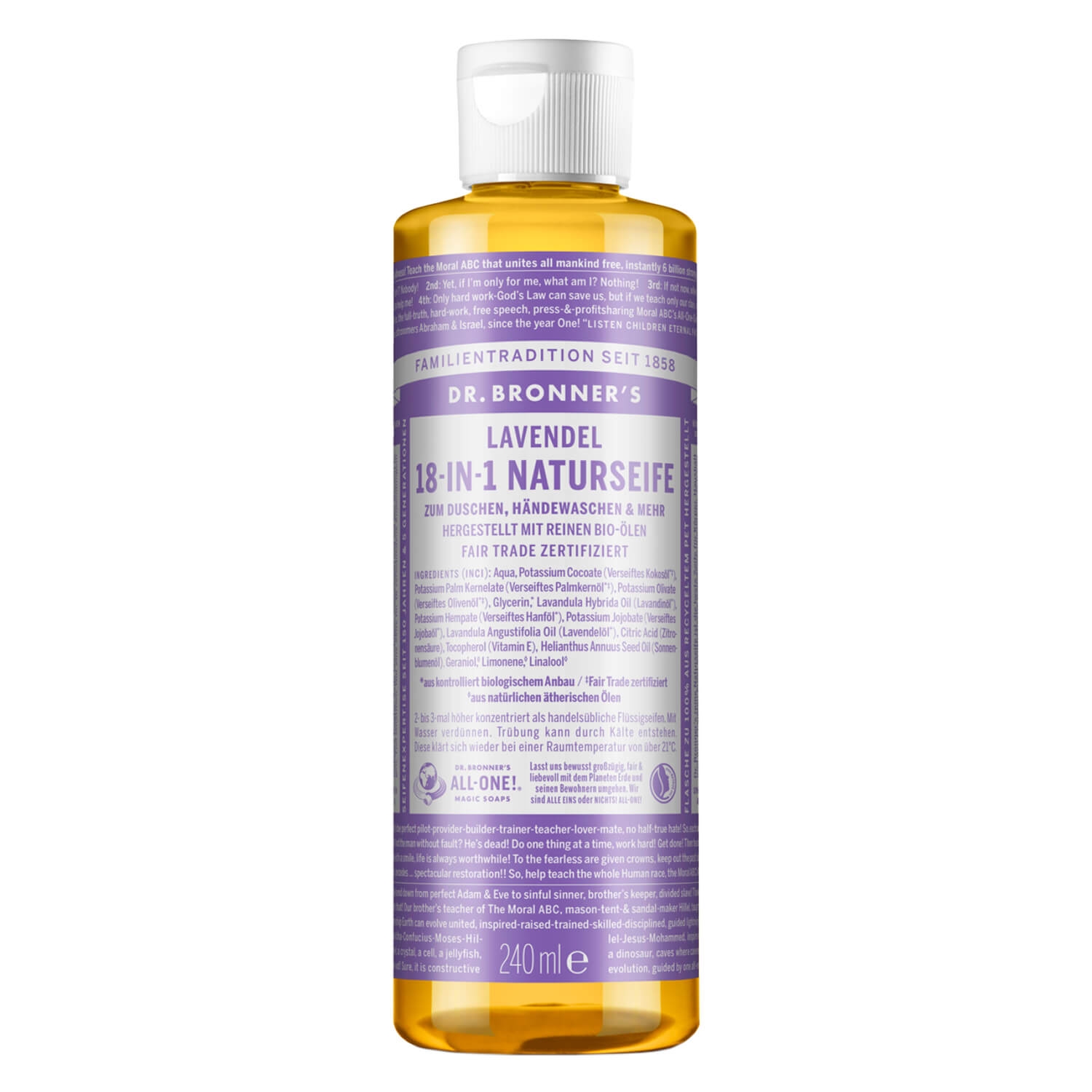 Product image from DR. BRONNER'S - 18-IN-1 Flüssigseife Lavender