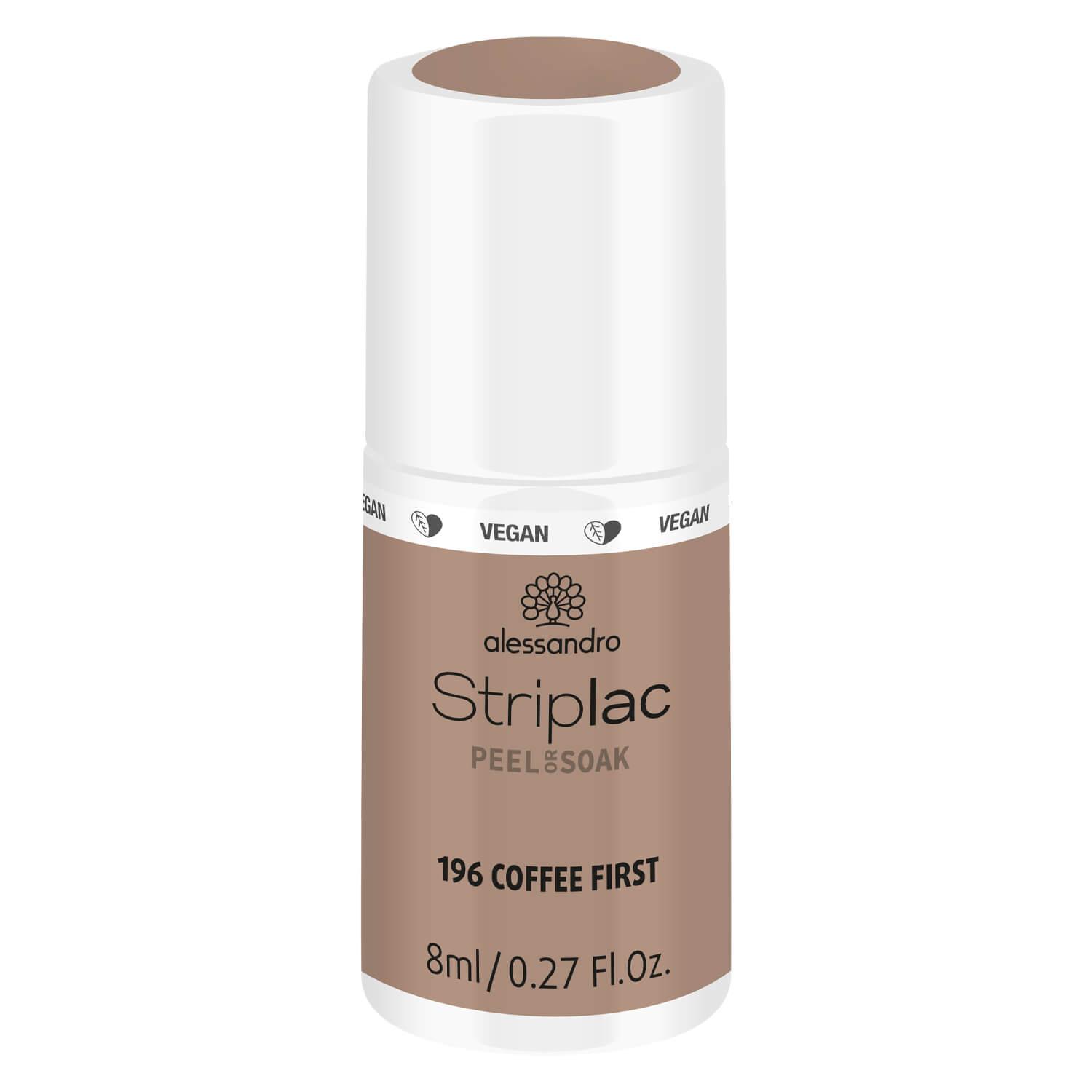 Striplac Peel or Soak - 196 Coffee First