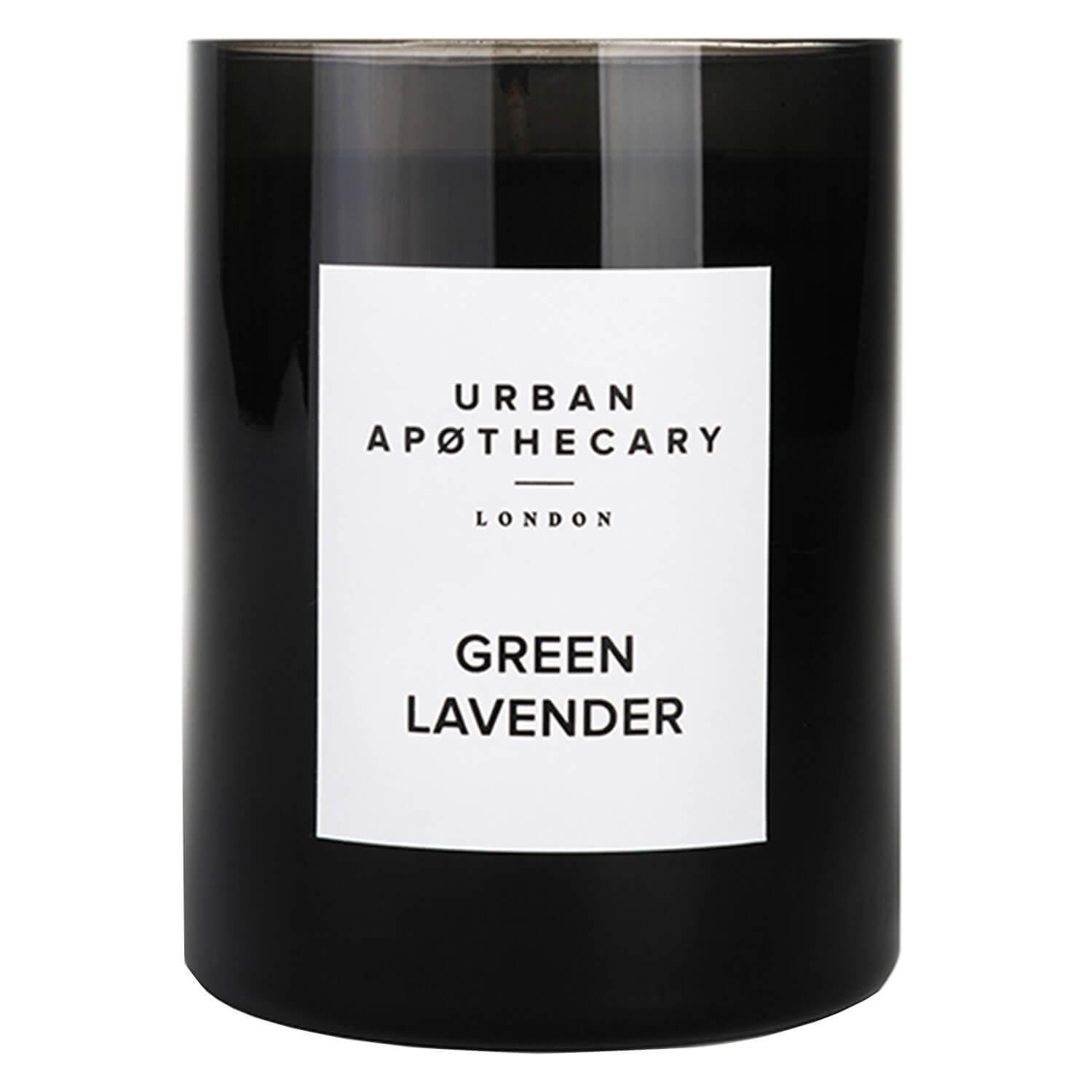 Urban Apothecary - Luxury Boxed Glass Candle Green Lavender