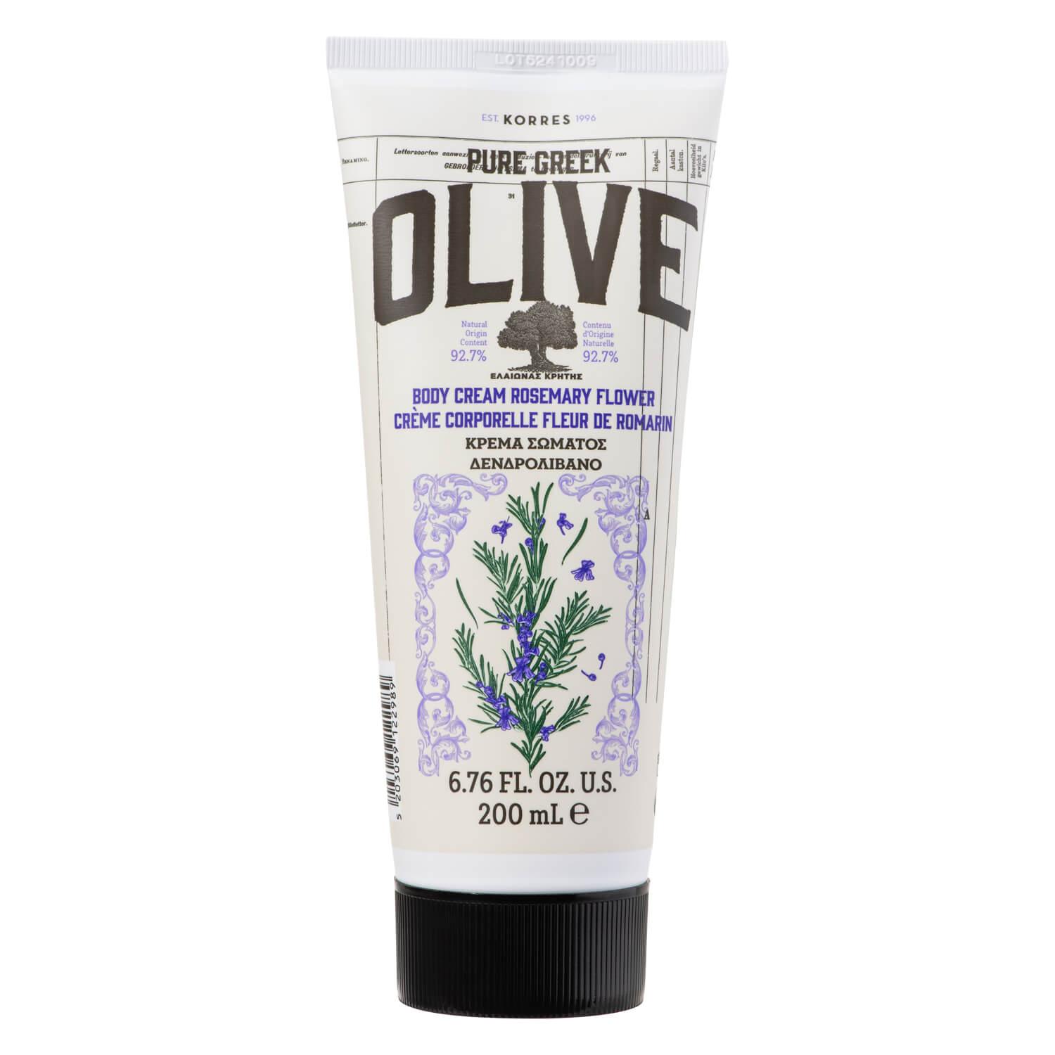 Korres Care - Olive Rosemary Flower Body Milk