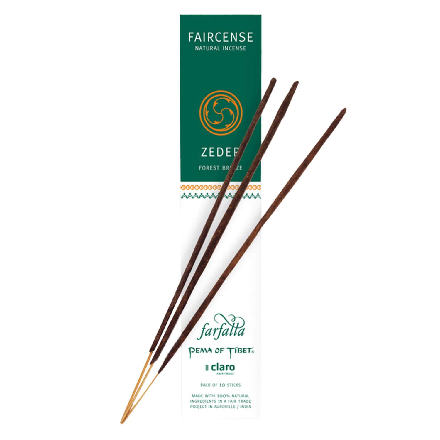 Farfalla Räucherstäbchen - Cedar/Forest Breeze - Faircense Incense Sticks