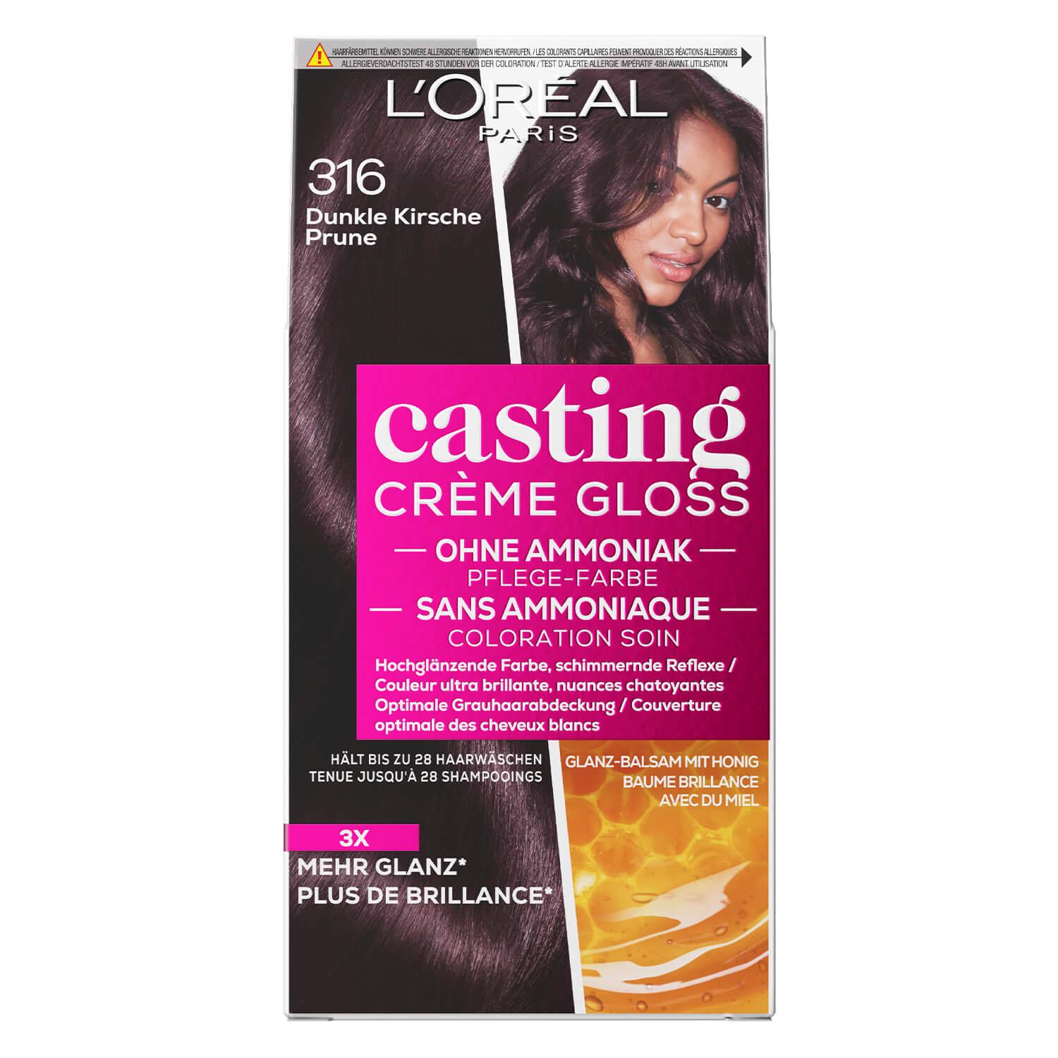 LOréal Casting - Crème Gloss 316 Dunkle Kirsche