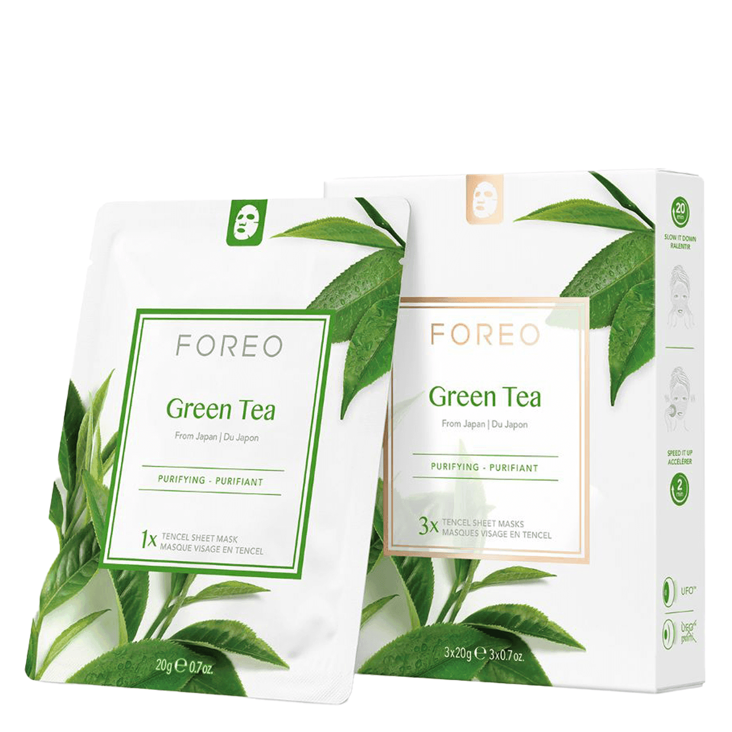 UFO™ - Green Tea Masque Tissu