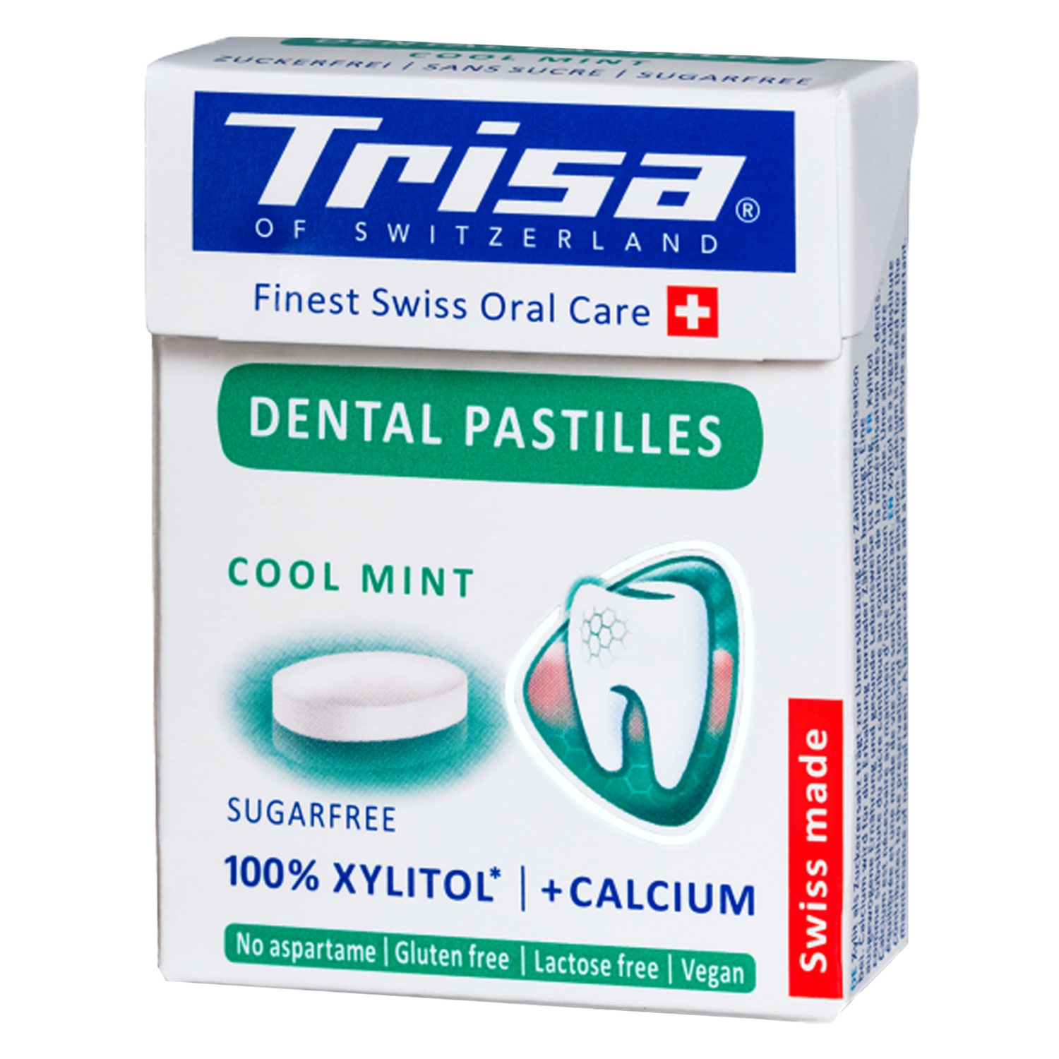Image du produit de Trisa Oral Care - Dental Pastilles Cool Mint