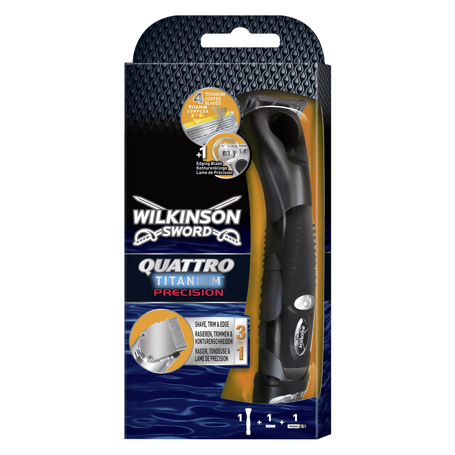 Wilkinson Classic - Electric Shaver Quattro Titanium Precision