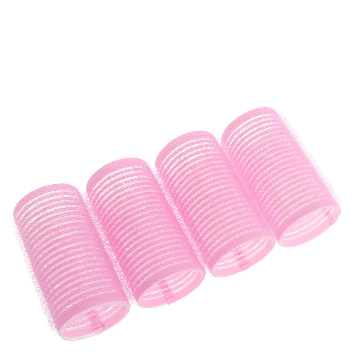 TRISA Hair Velcro Curler Self-Adhesive Light Pink 32mm