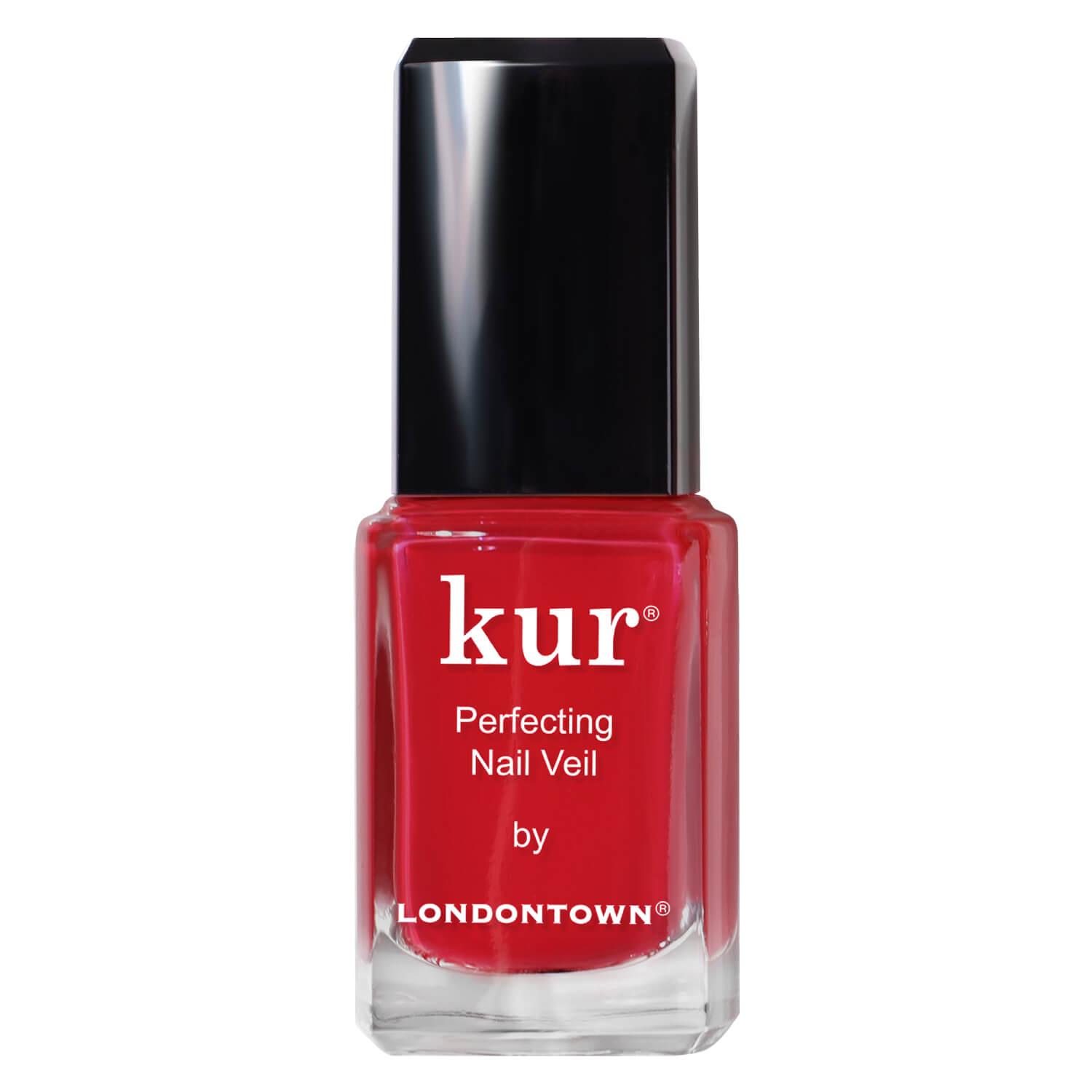 kur - Perfecting Nail Veil 8 Sheer Poppy Red