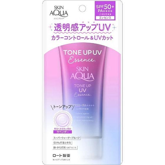 Rohto Pharmaceutical - Skin Aqua Tone Up UV Essence Sunscreen, SPF 50+ / PA++++ Color Control