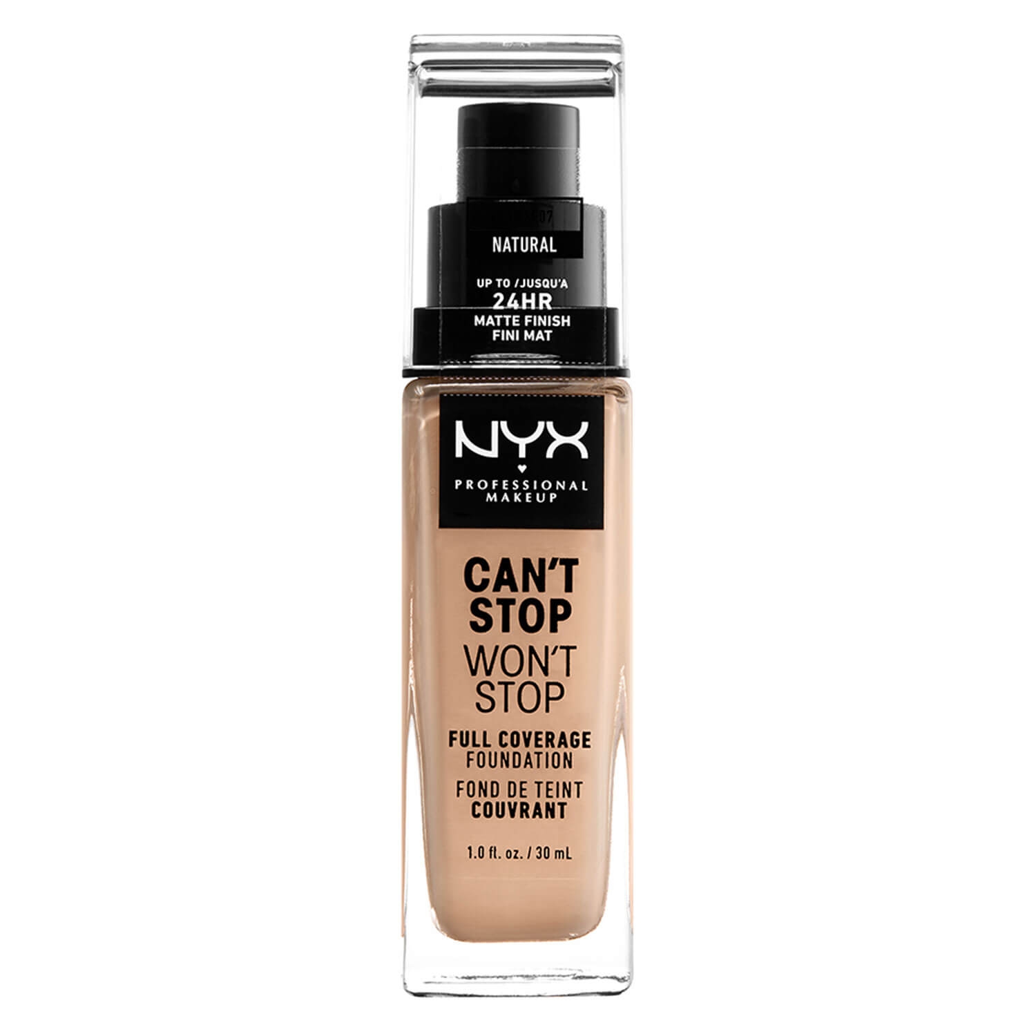 Product image from Can't Stop Won't Stop - Full Coverage Foundation Natural