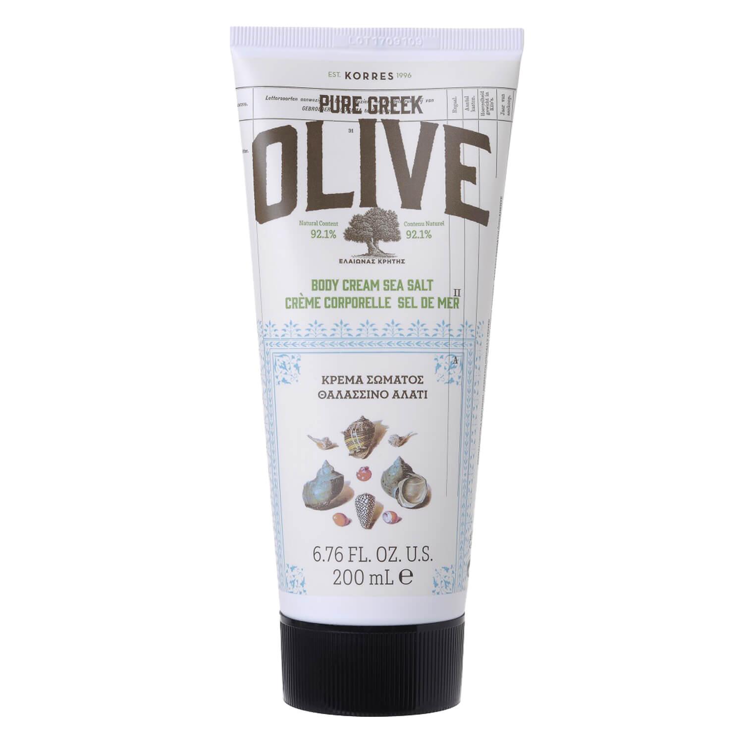 Korres Care - Pure Greek Olive Sea Salt Body Cream