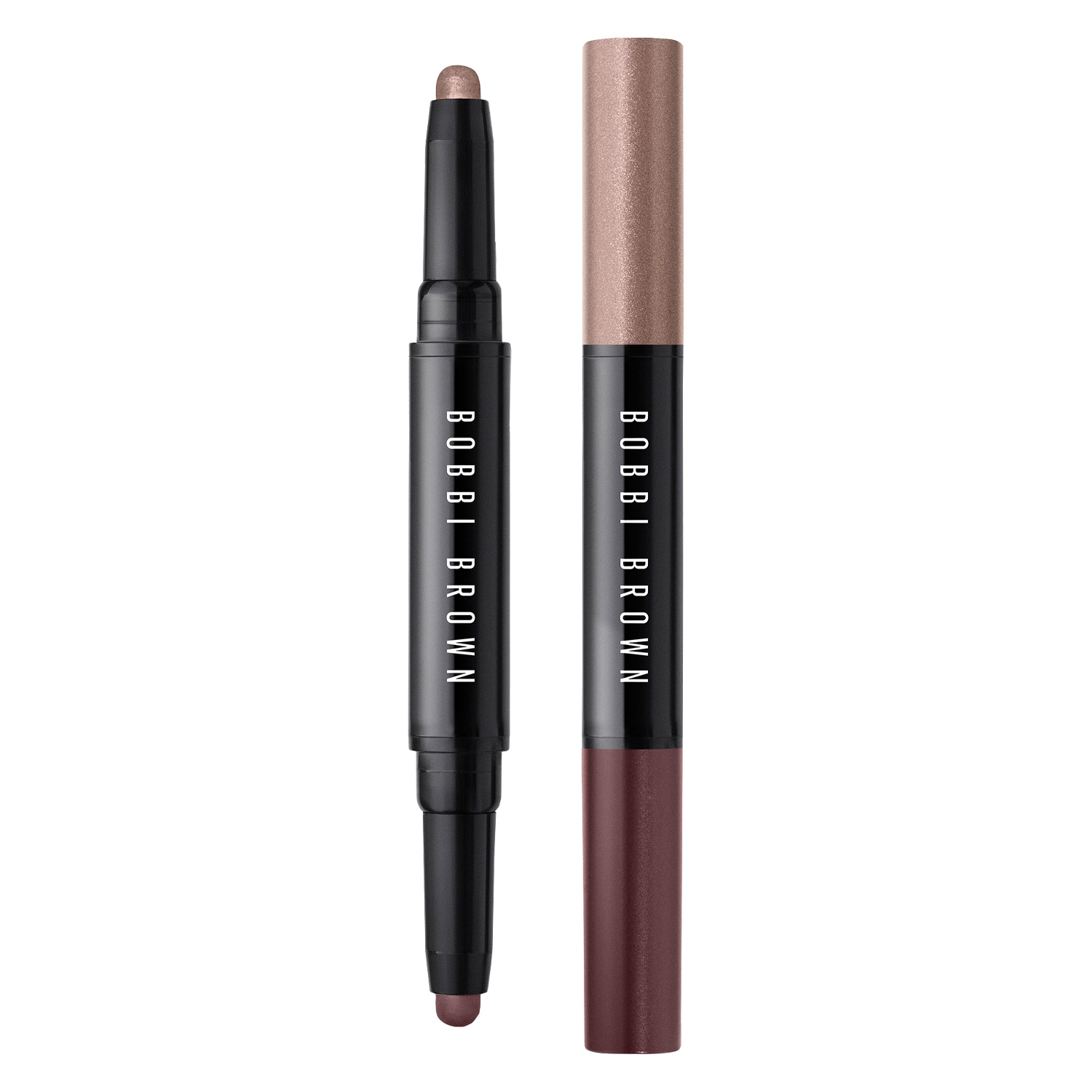Product image from BB Eye Shadow - Long-Wear Cream Shadow Stick Duos Pink Steel/ Bark