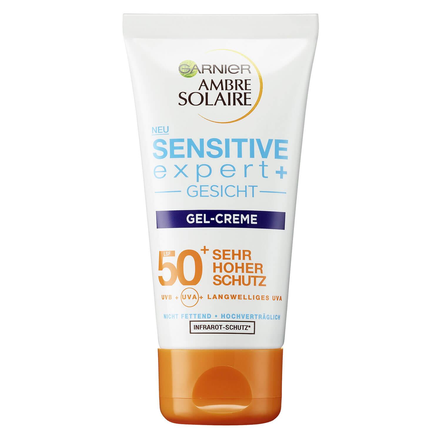 Ambre Solaire - Sensitive expert+ Gesicht Gel-Creme LSF50+
