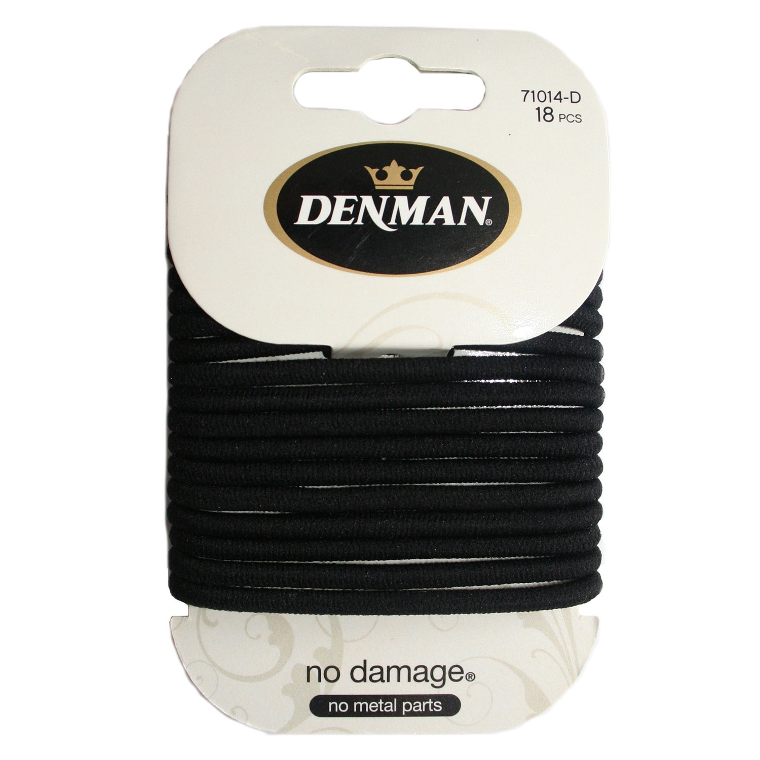Produktbild von Denman - No Damage Elastics Black