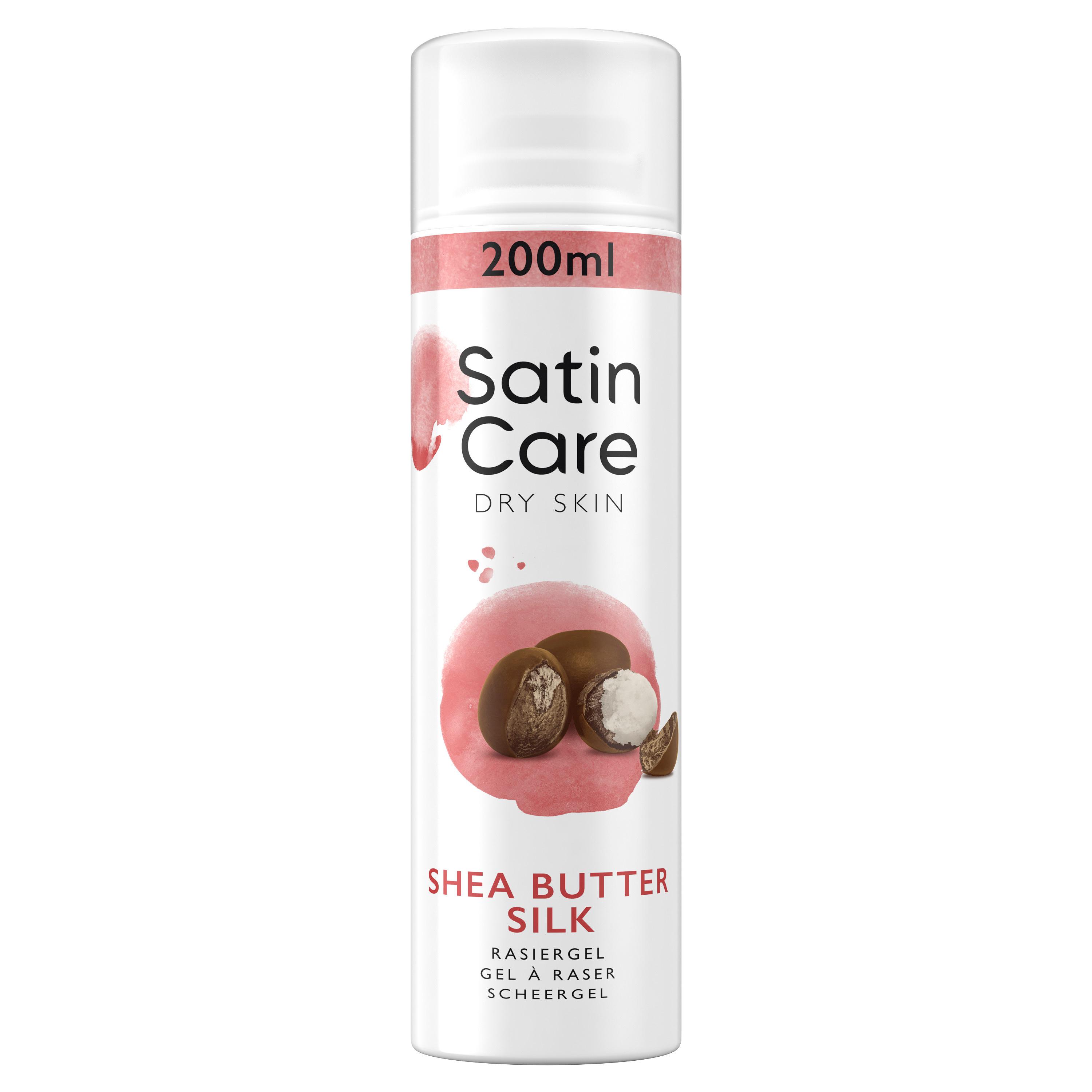 Gillette - Satin Care Gel Shea Butter 200 ml