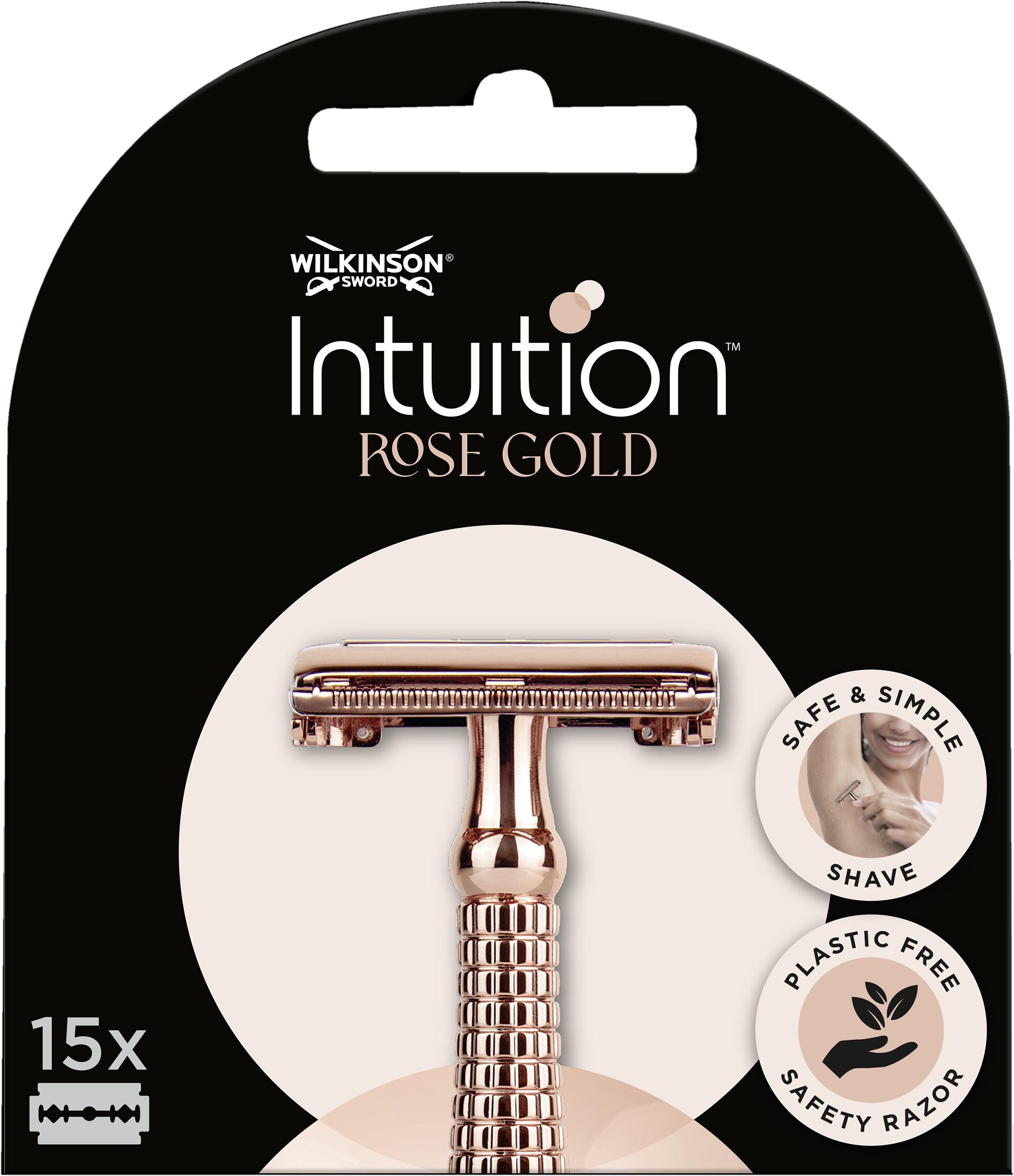 Wilkinson - Intuition Rose Gold replacement blades