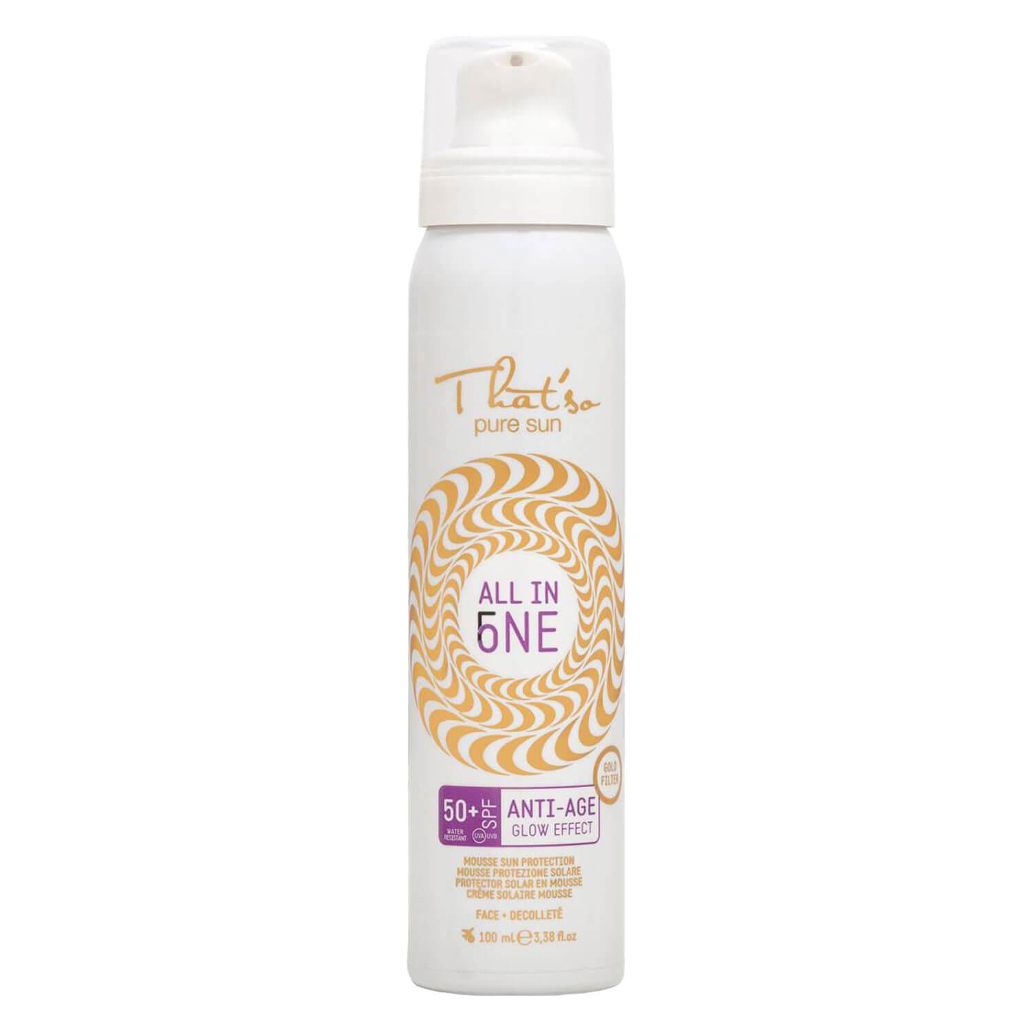 That'so - ALL IN ONE ANTI-AGE MOUSSE SUN PROTECTION SPF 50+