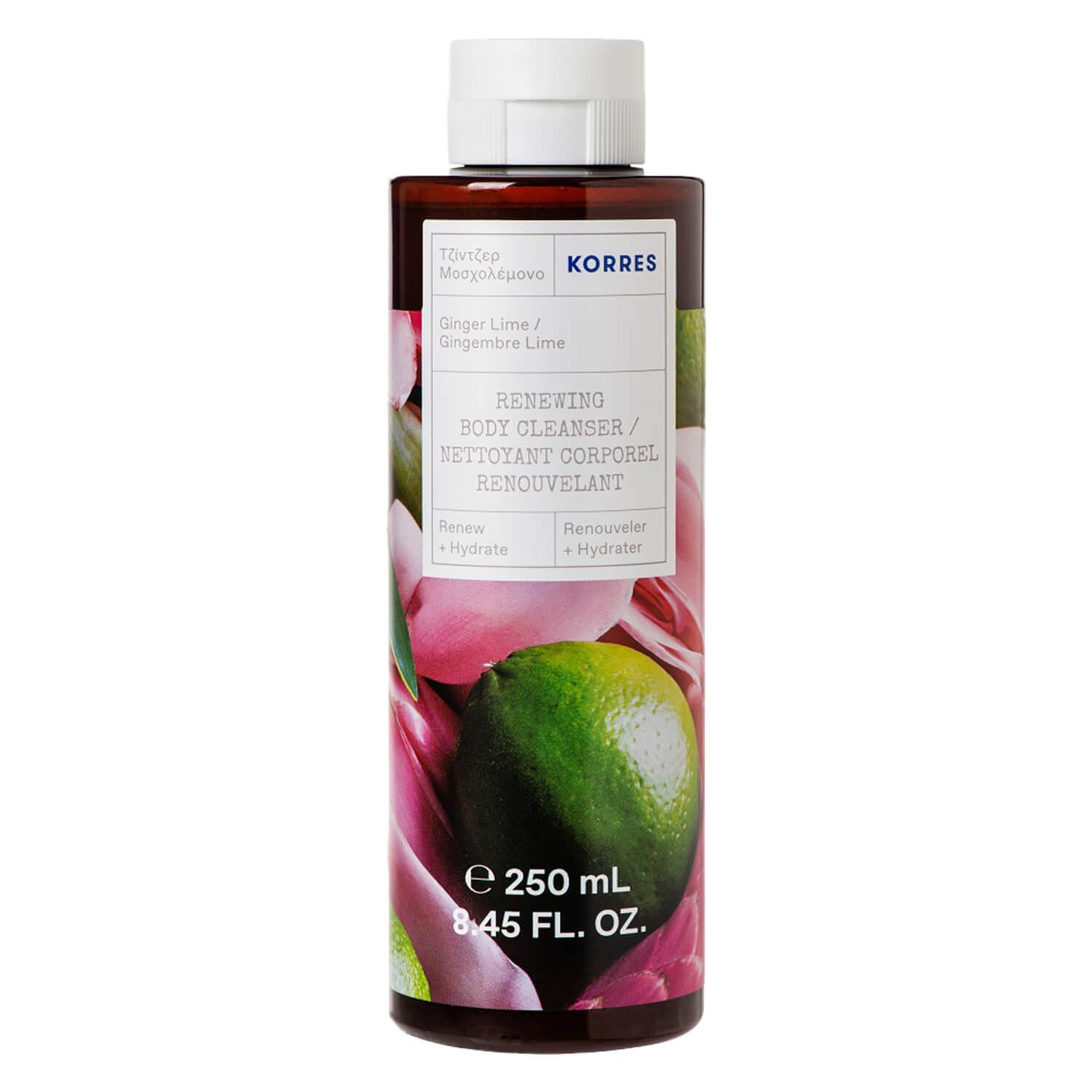Korres Care - Ginger Lime Renewing Body Cleanser