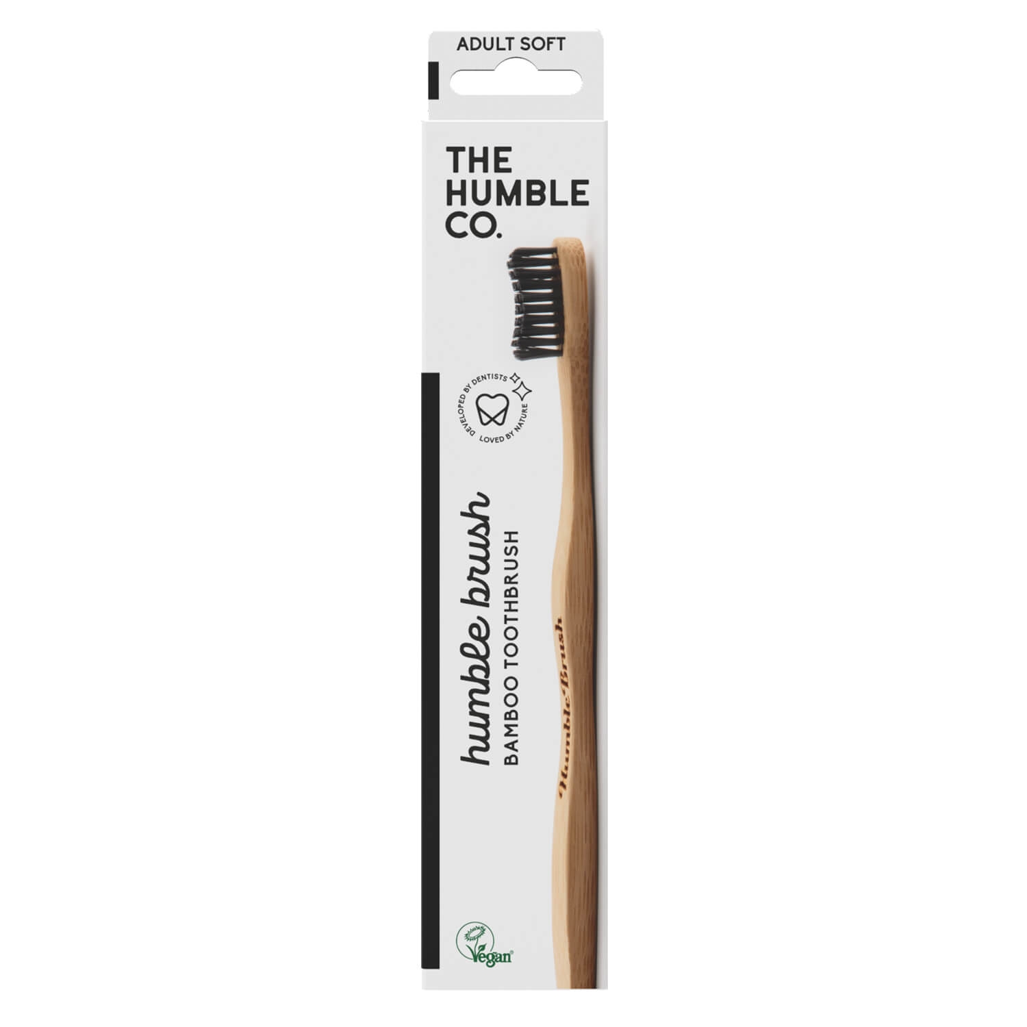 Produktbild von THE HUMBLE CO. - Humble Brush Zahnbürste Erwachsene Schwarz