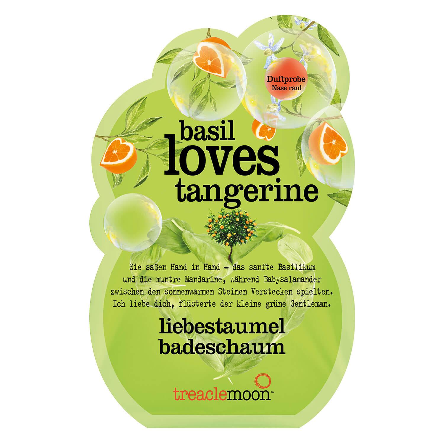treaclemoon - basil loves tangerine liebestaumel badeschaum