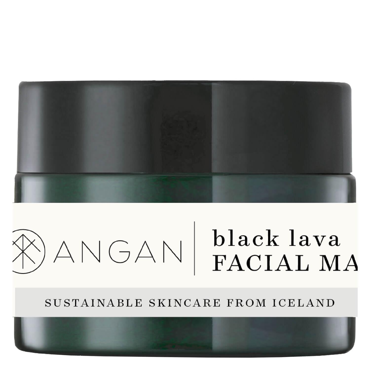 ANGAN - Black Lava Facial Mask
