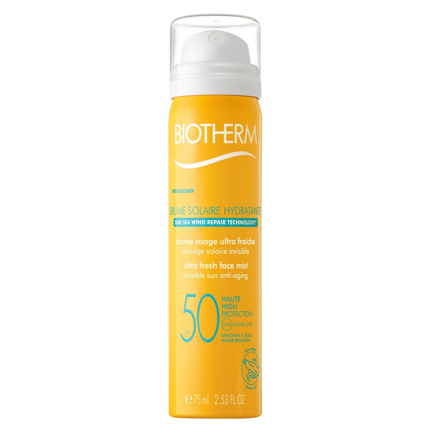 Product image from Biotherm Sun - Eau Solaire Hydratante SPF50