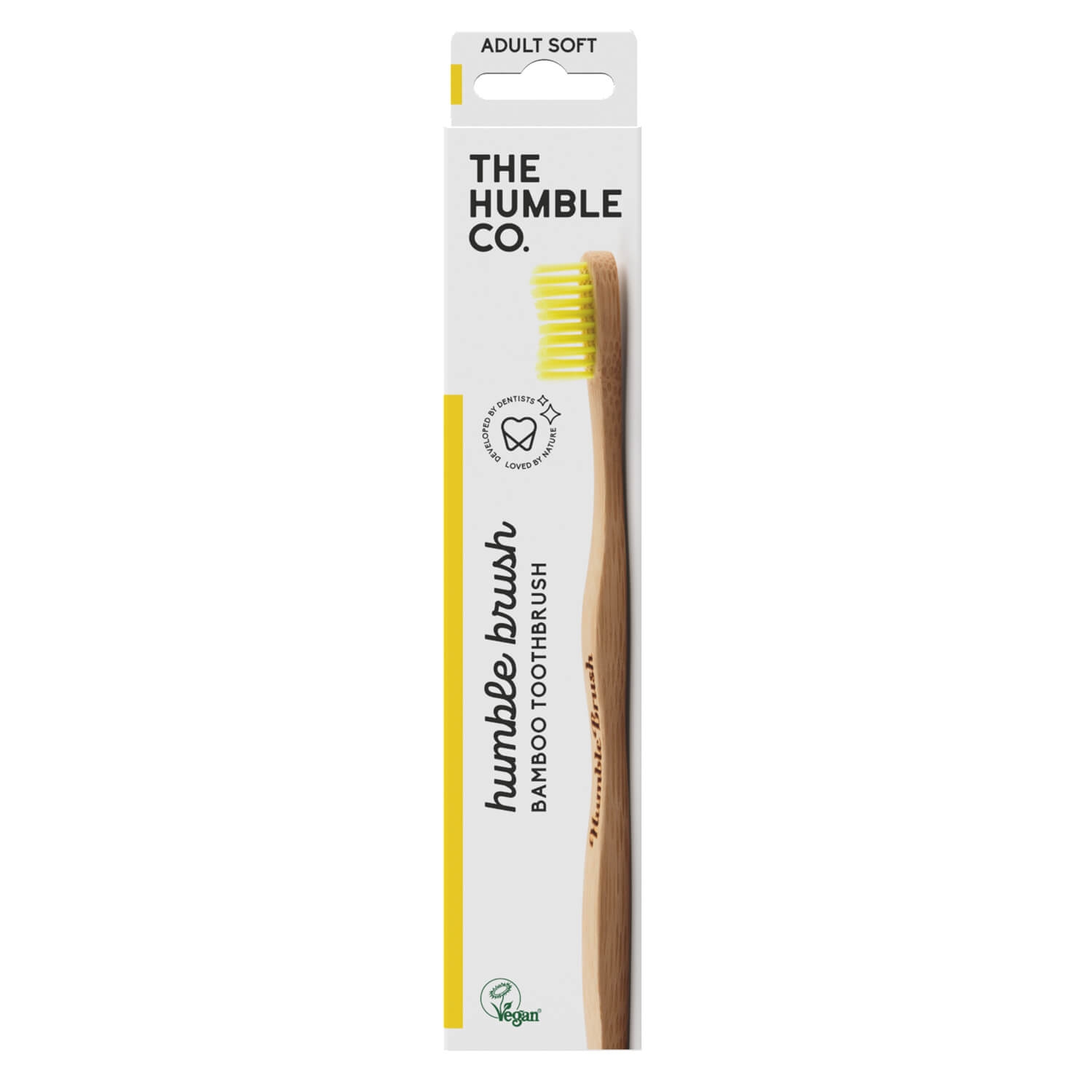 Produktbild von THE HUMBLE CO. - Humble Brush Zahnbürste Erwachsene Gelb