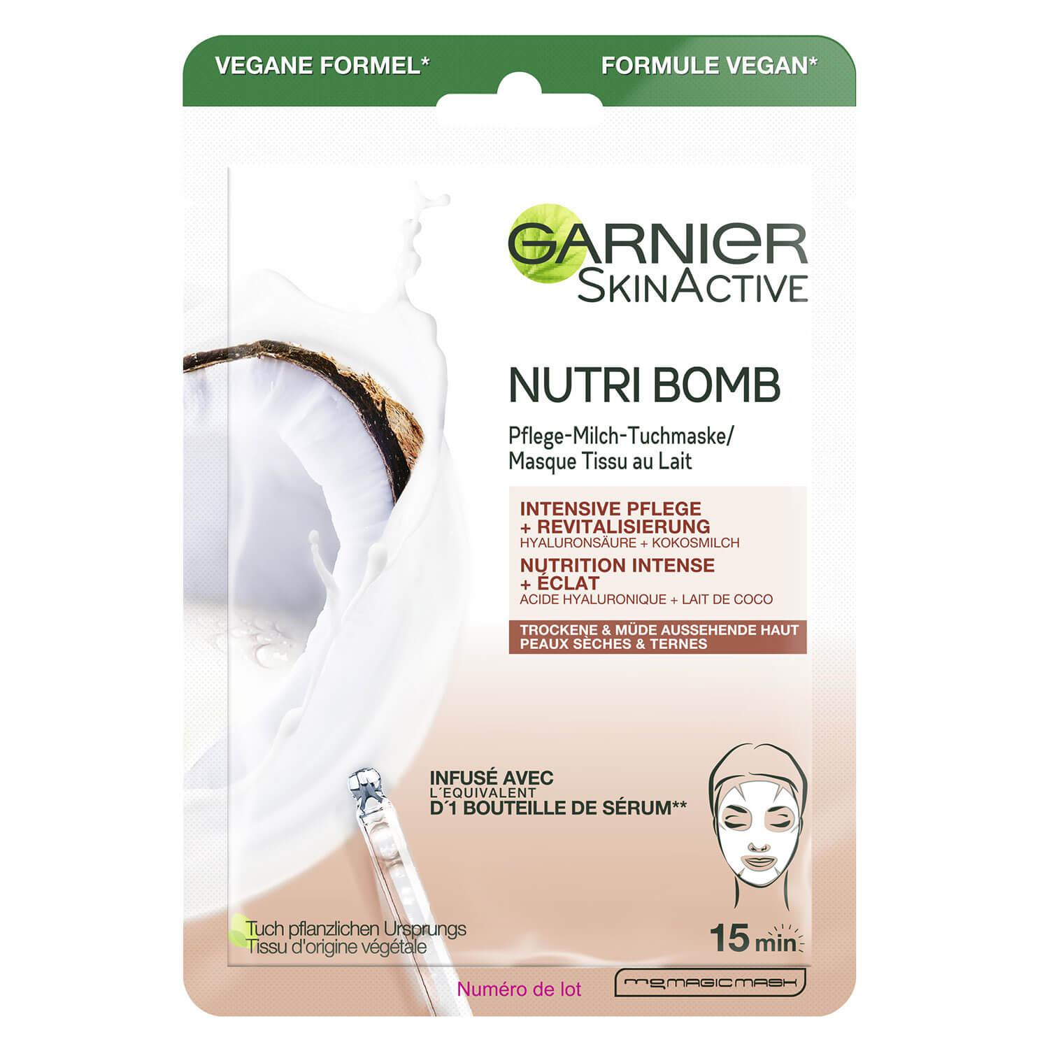 Skinactive Face - Nutri Bomb Care Milk Cloth Mask Coconut Milk