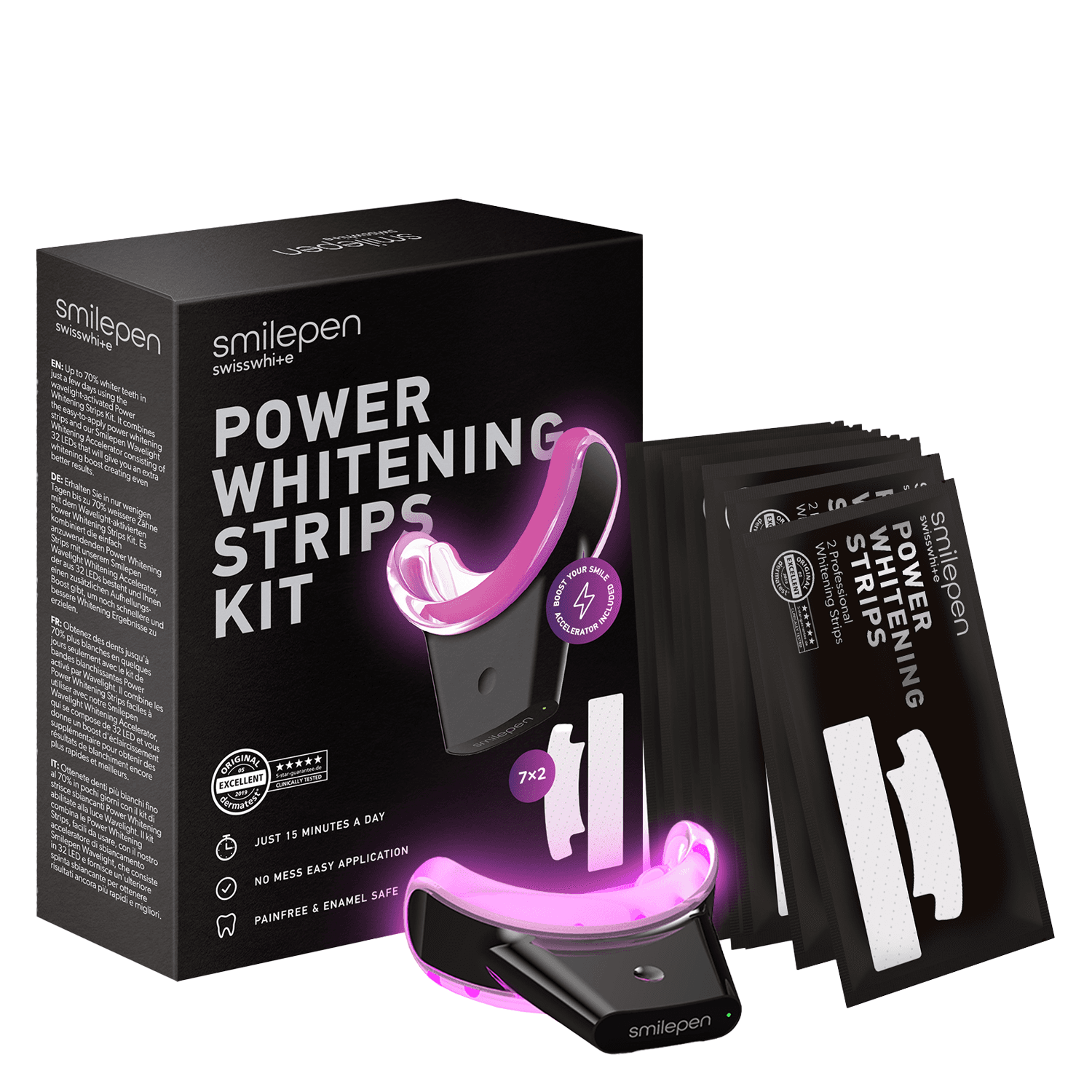 smilepen - Power Whitening Strips Kit